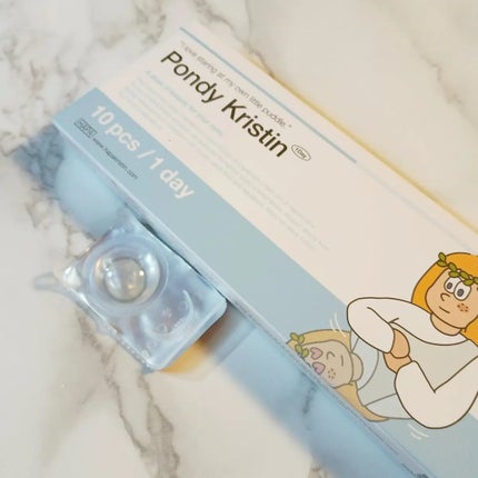 Pondy Kristin/Hapa kristin/1ヶ月(1MONTH)カラコンを使ったクチコミ(1枚目)