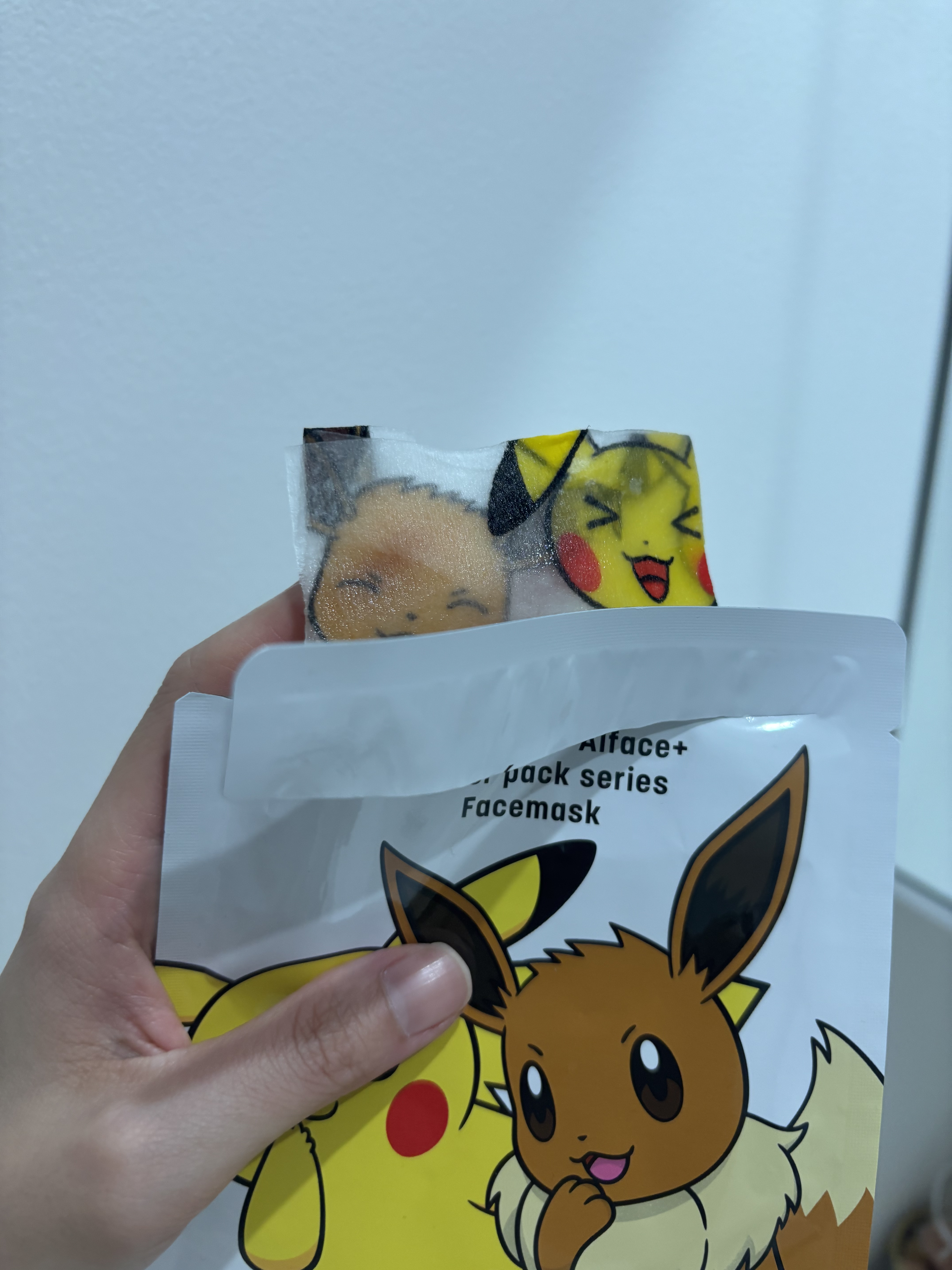 オルフェス BPS ピカチュウ・イーブイ デザイン/ALFACE+/シートマスク・パックを使ったクチコミ（3枚目）