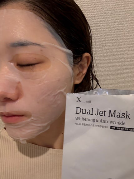 デュアルジェットマスク/xmii/シートマスク・パックを使ったクチコミ(2枚目)