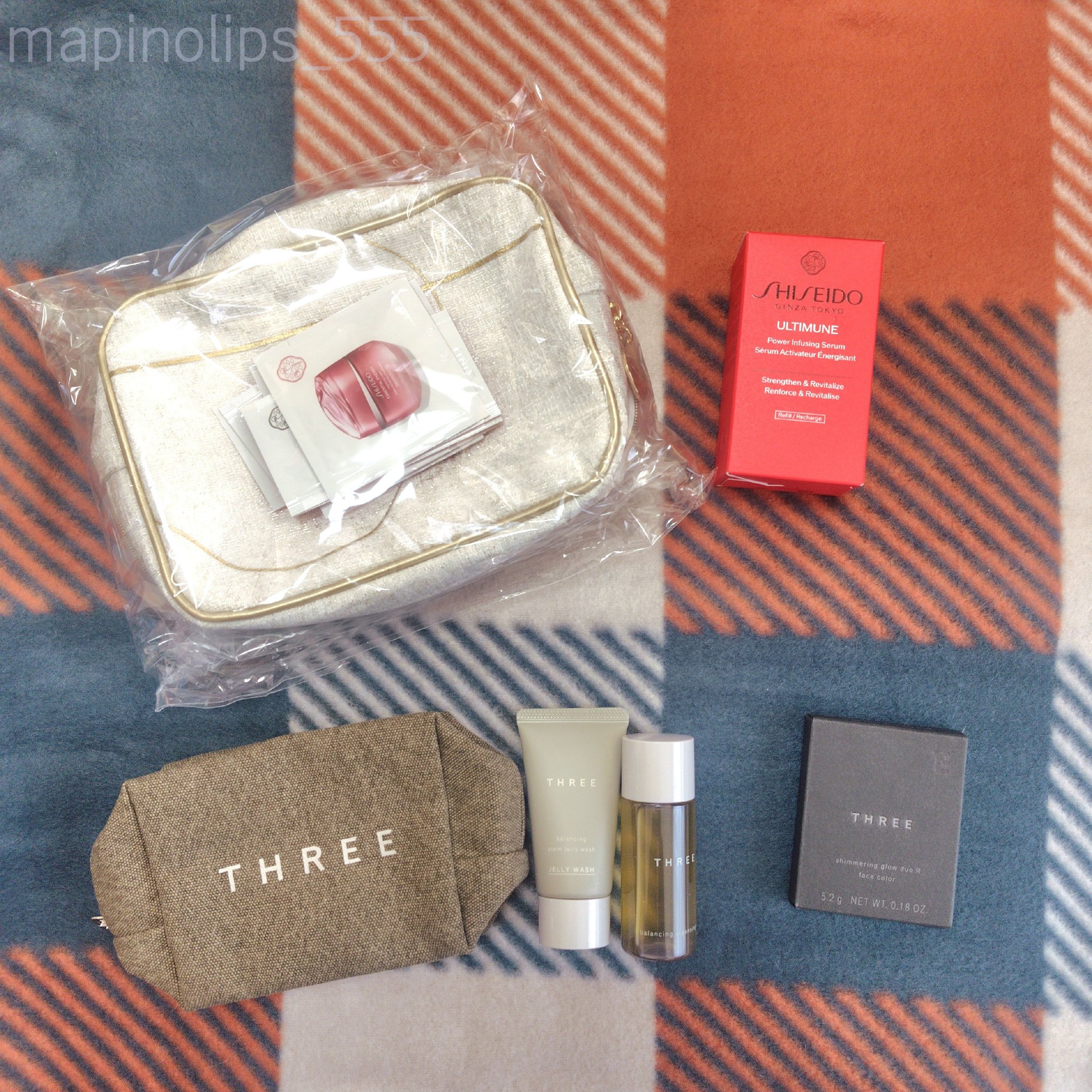 アットコスメビューティデーの購入品です！❣️

■SHISEIDO　アルティミューン パワライジング セラム キット 
・アルティミューン 50mL(レフィル)
・オイデルミン  サンプル4包
・エッセンシャルイネルジャ ハイドレーティング