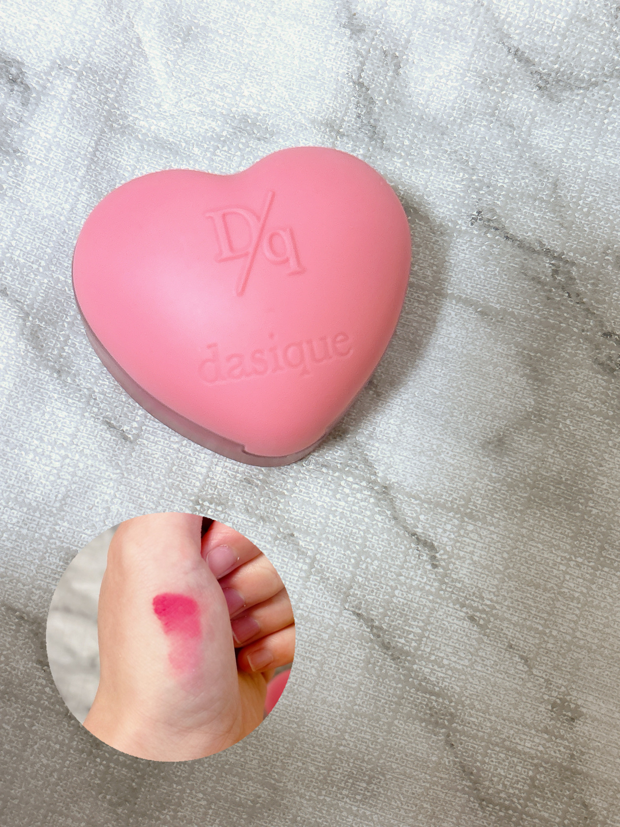 ピュアウォーターリップグロス 08 クリーミーピンク/dasique/リップグロスを使ったクチコミ（3枚目）