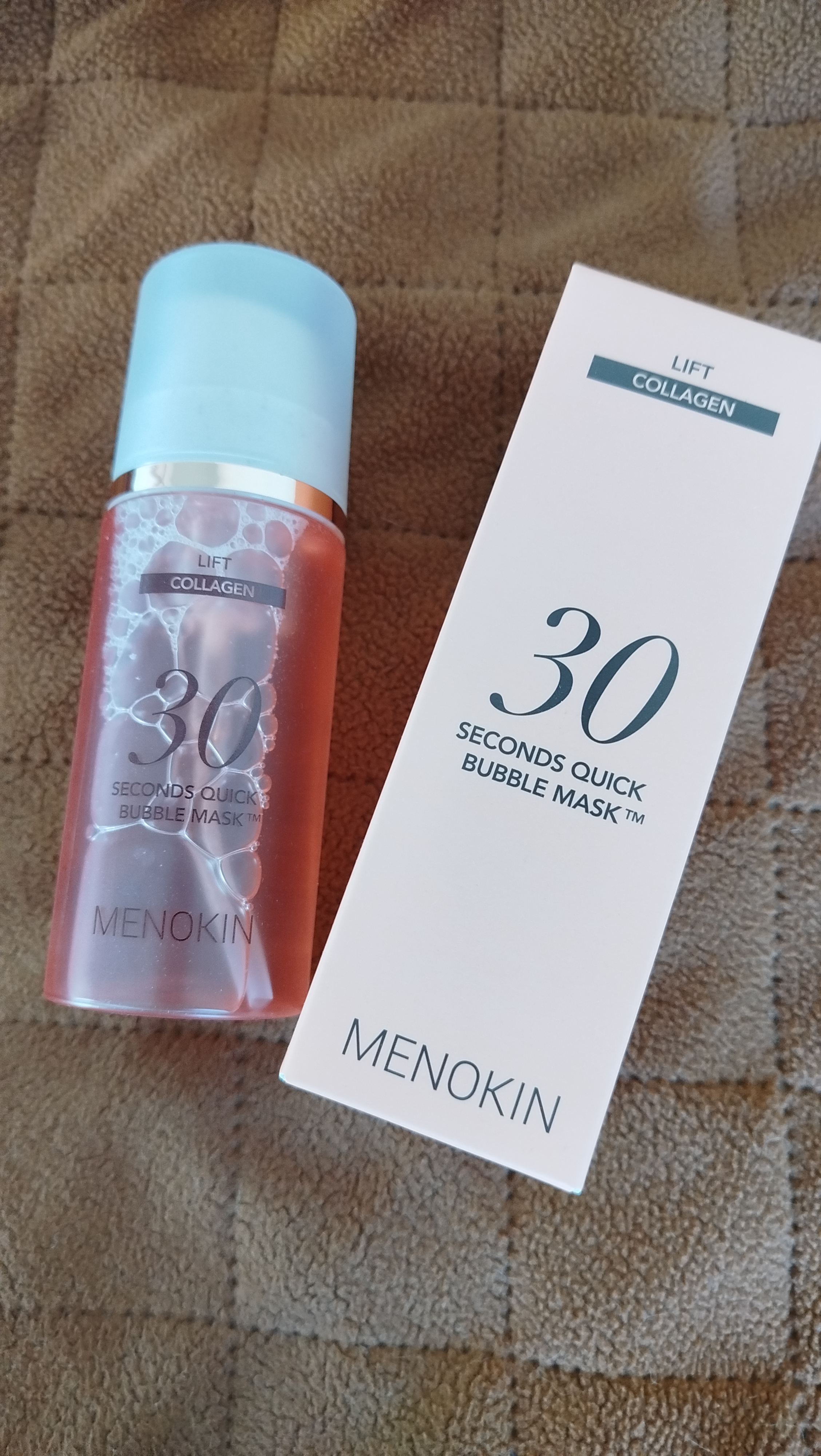 30秒クイックバブルマスク95ml リフト/MENOKIN/シートマスク・パックを使ったクチコミ（1枚目）