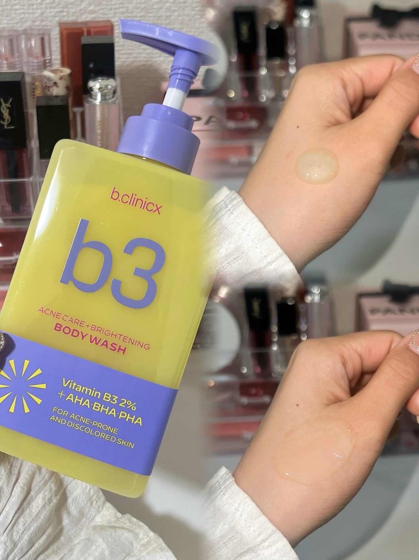 ナイアシンアミド 5% ボディローション/b.clinicx/ボディローションを使ったクチコミ(4枚目)
