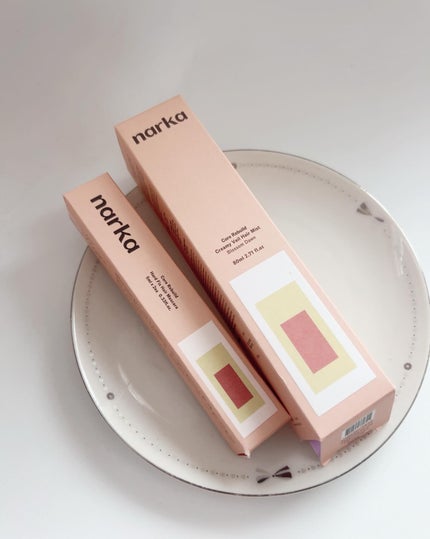 ハードフィックスヘアマスカラ/narka/その他スタイリングを使ったクチコミ(5枚目)