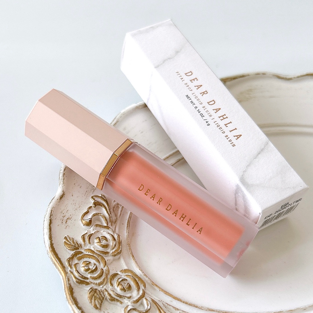 ペタルドロップリキッドブラッシャー/DEAR DAHLIA/リキッドチークを使ったクチコミ（1枚目）