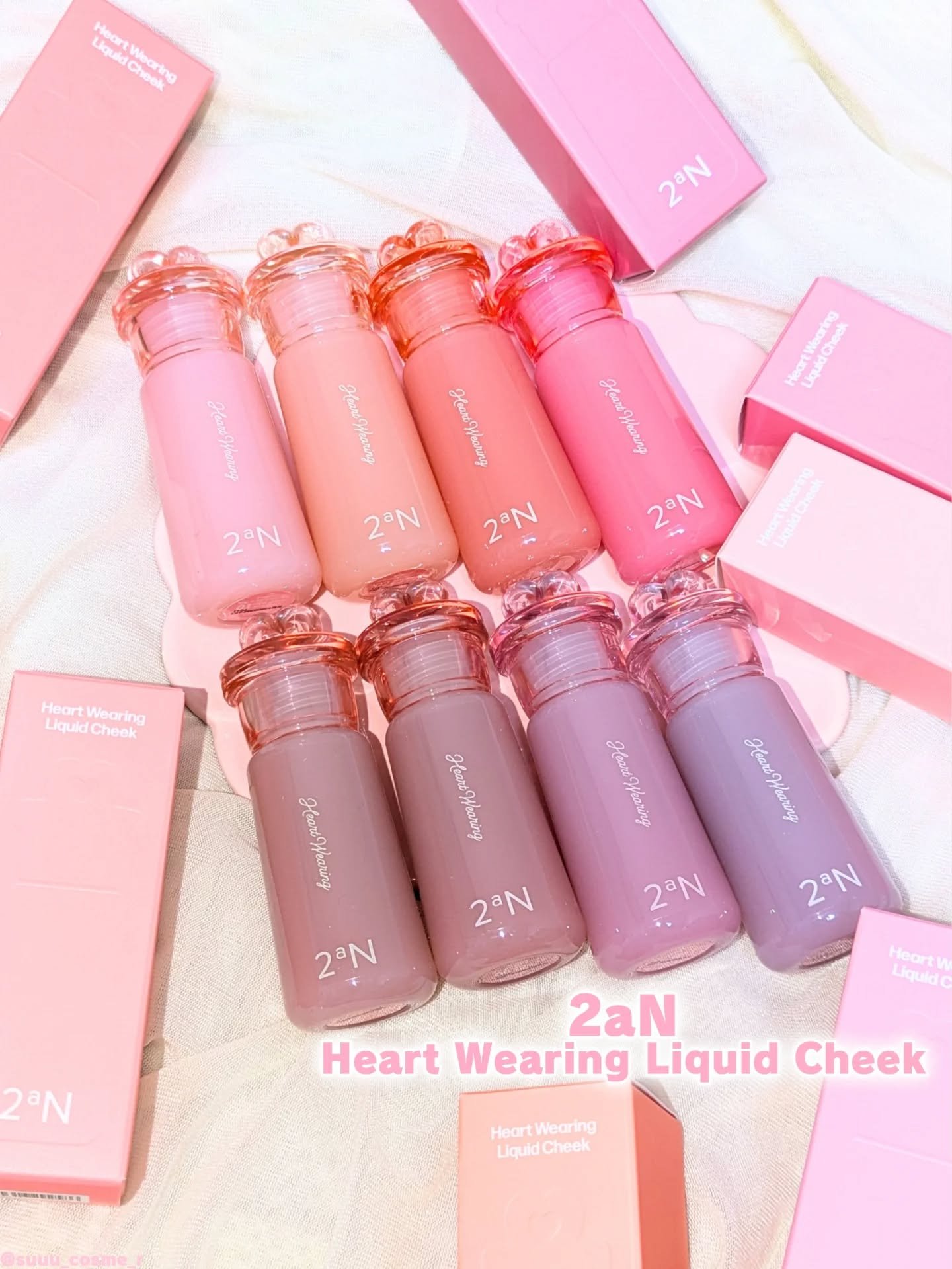 ハートウェアリングリキッドチーク/2aN/リキッドチークを使ったクチコミ（1枚目）