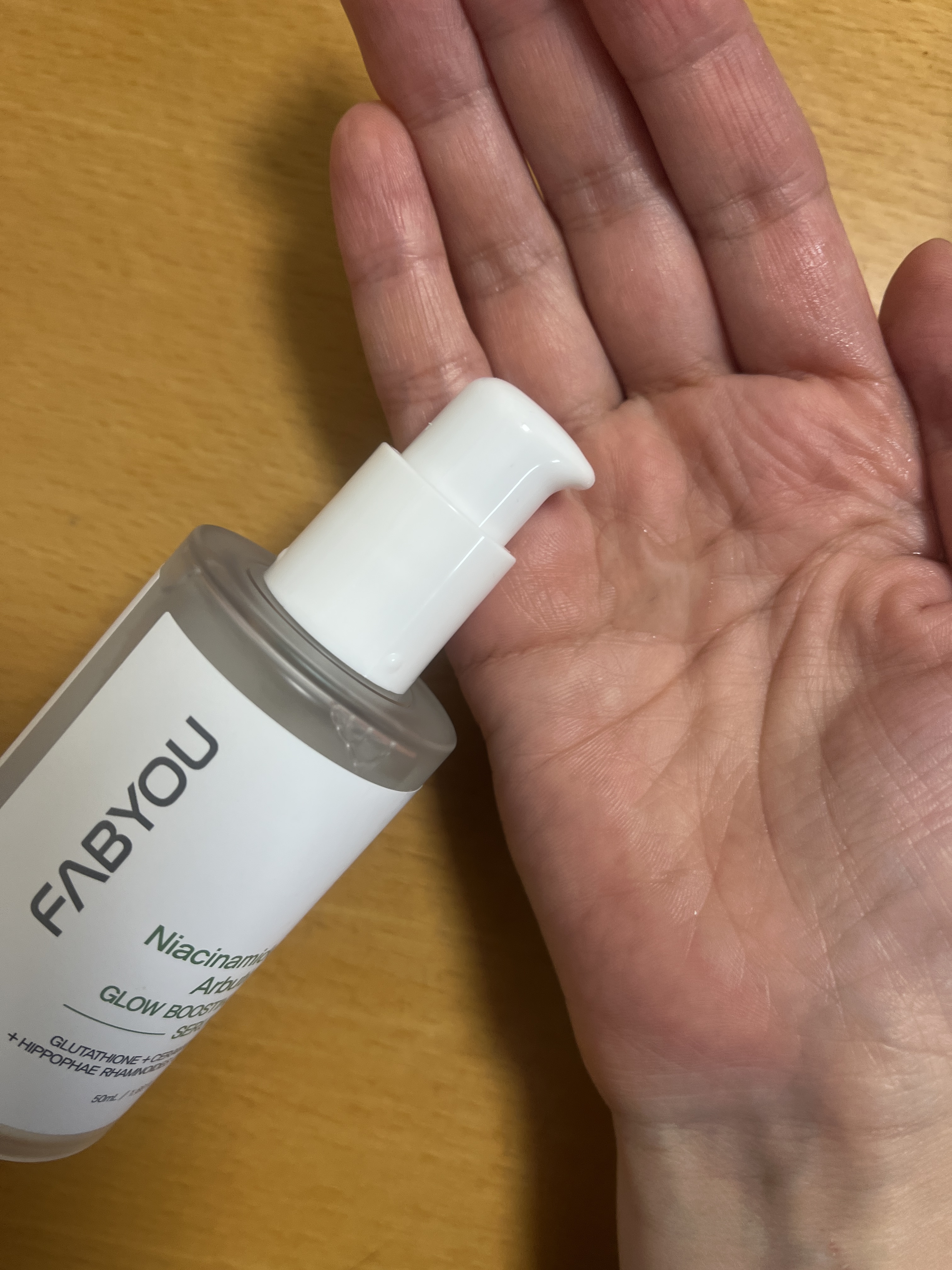 Niacinimide Arbutin Glow Boosting Serum/FABYOU/美容液を使ったクチコミ（2枚目）