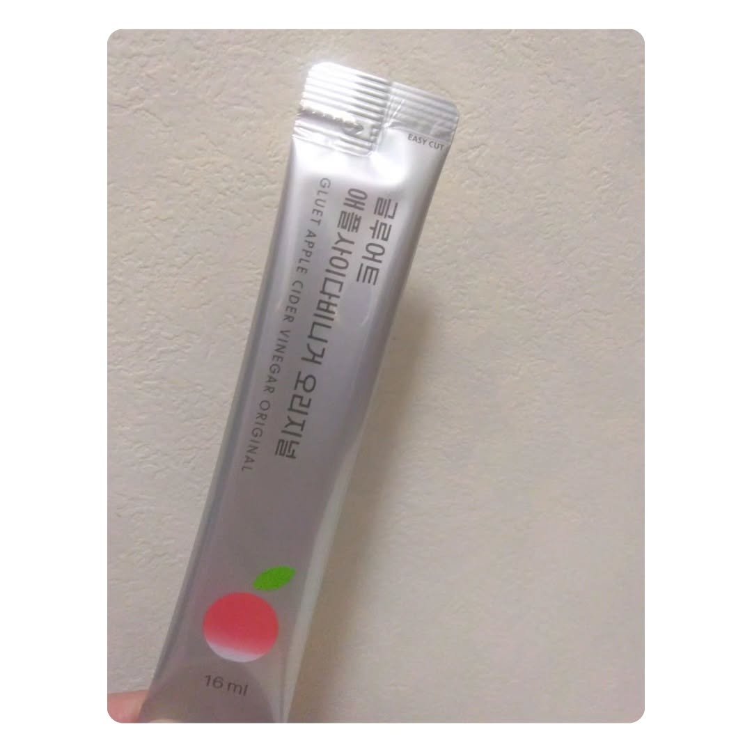 gluet APPLE CIDER VINEGAR/gluet/りんご酢を使ったクチコミ（2枚目）