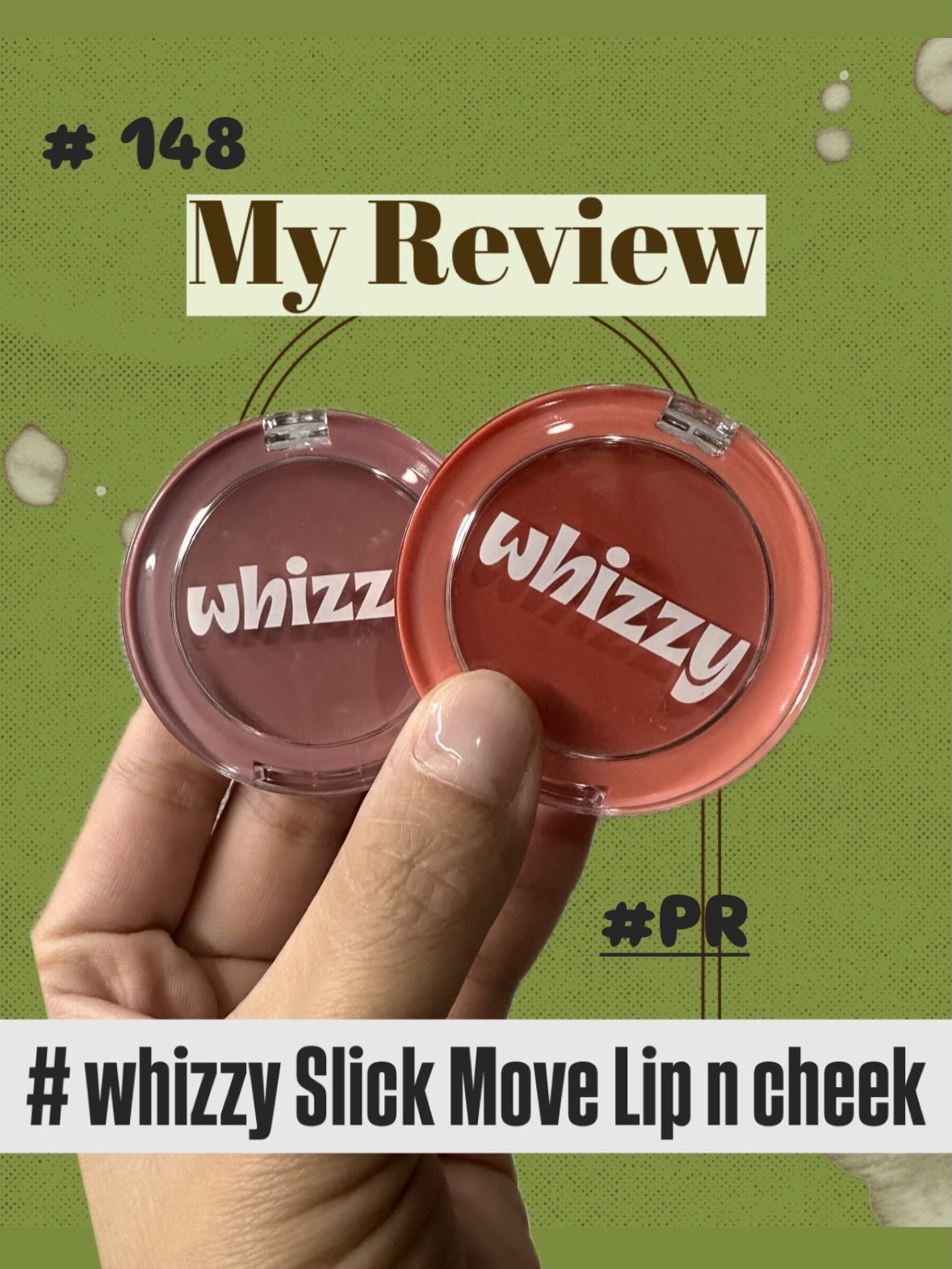 SLICK MOVE LIP&CHEEK/WHIZZY/ジェル・クリームチークを使ったクチコミ（1枚目）