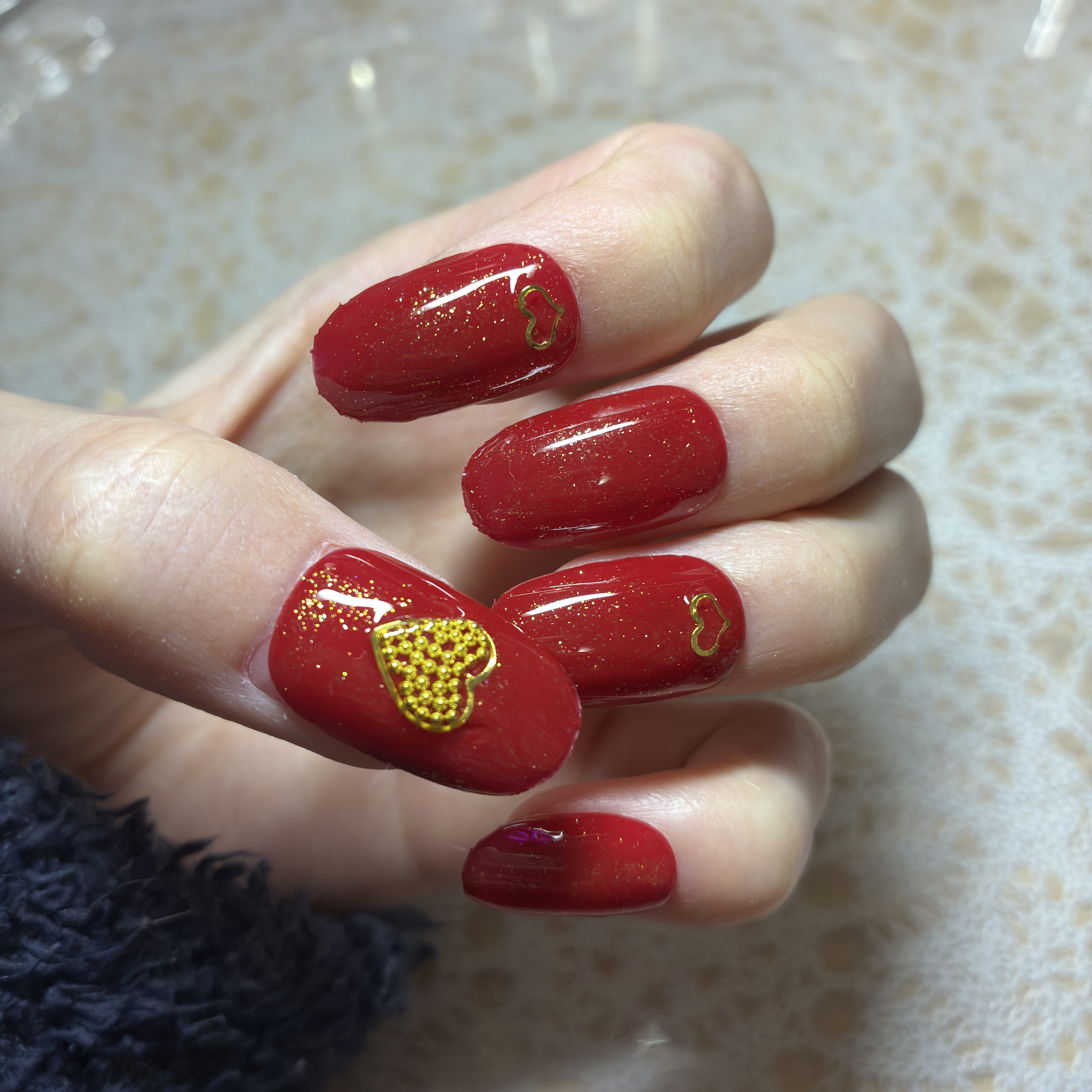 ジェルネイル（ライト対応）/セリア/ジェルネイルを使ったクチコミ（2枚目）