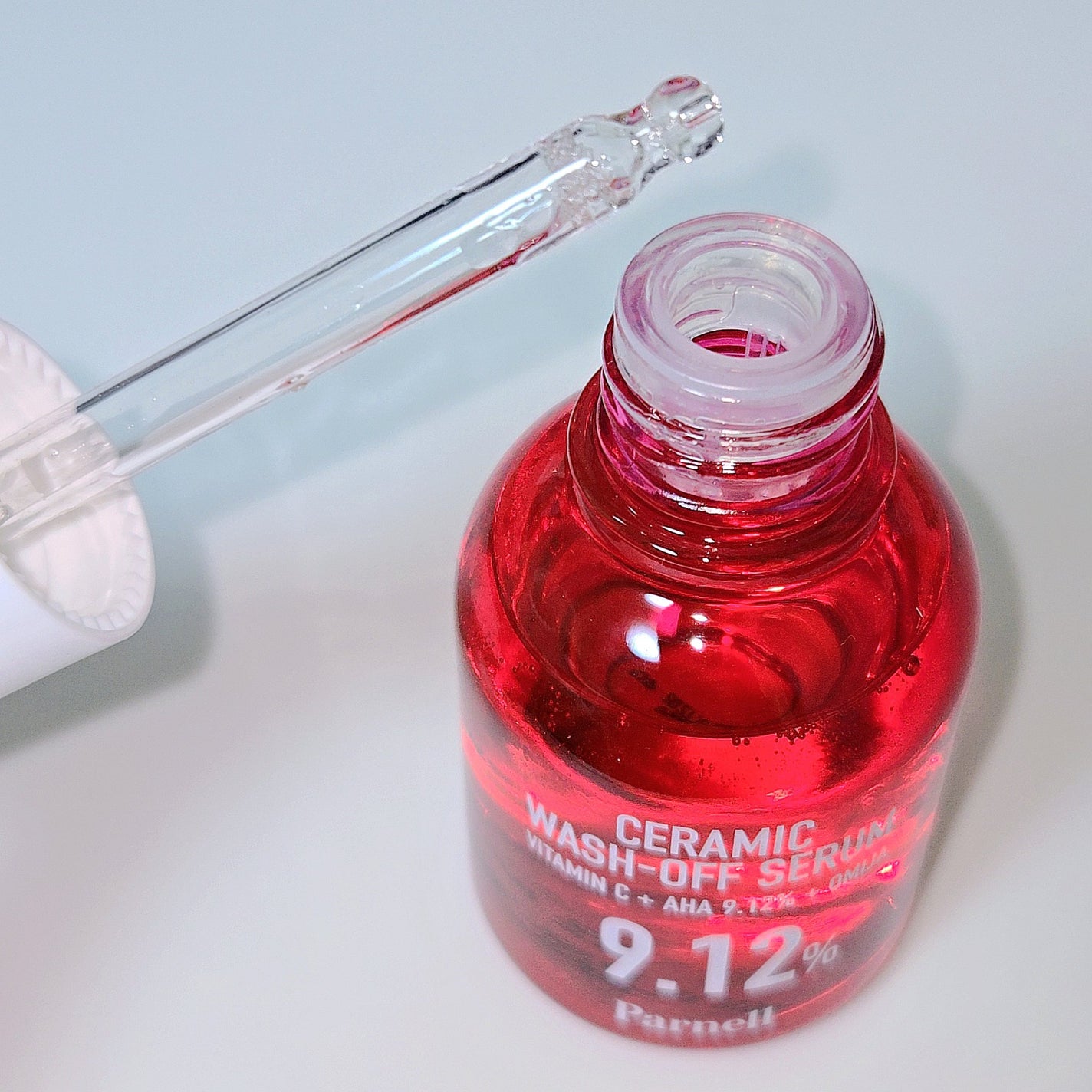 AHA 9.12 オミジャ 陶器肌 ウォッシュオフ セラム/parnell/美容液を使ったクチコミ(3枚目)