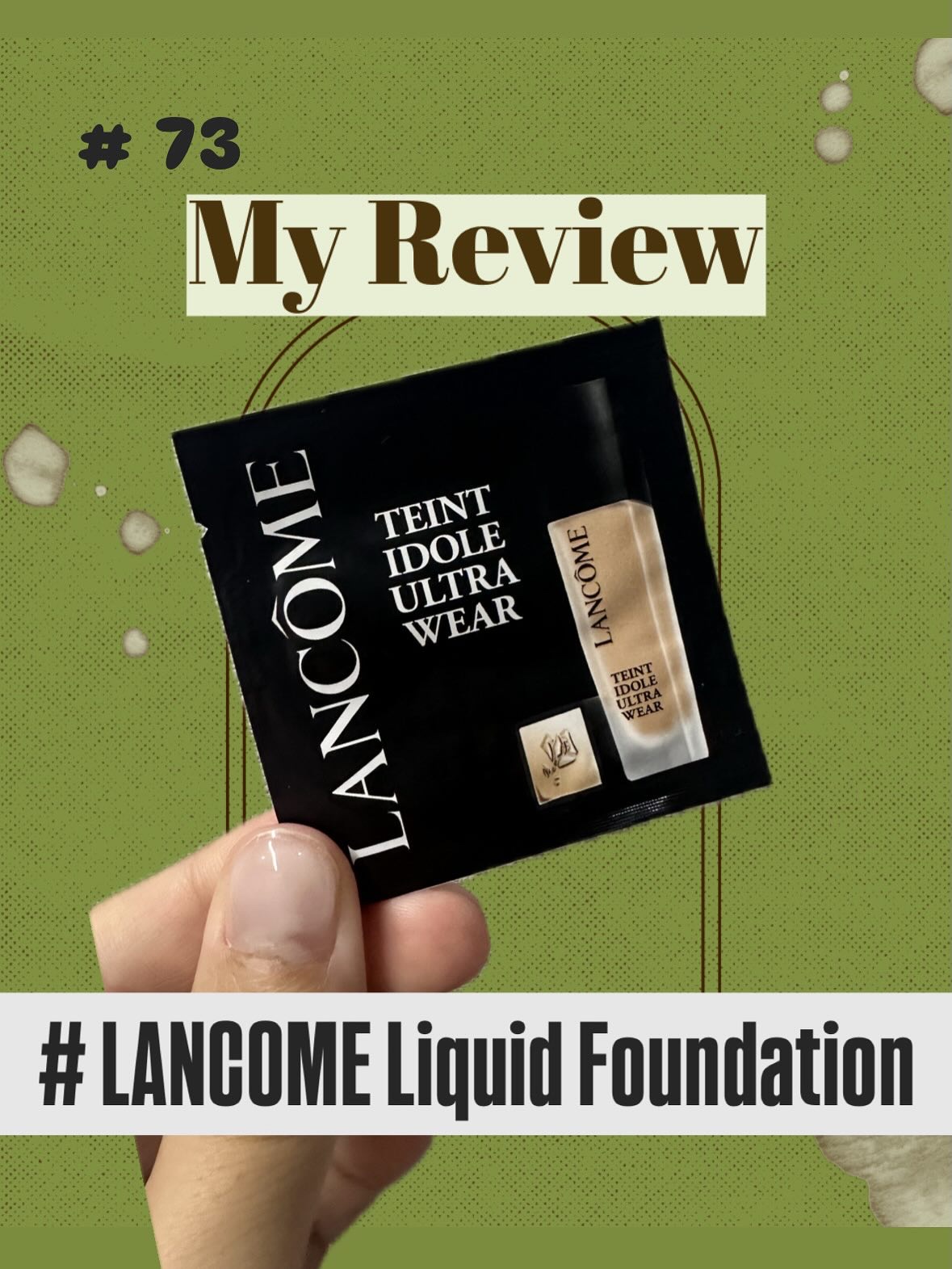 タンイドル ウルトラ ウェア リキッド N/LANCOME/リキッドファンデーションを使ったクチコミ（1枚目）