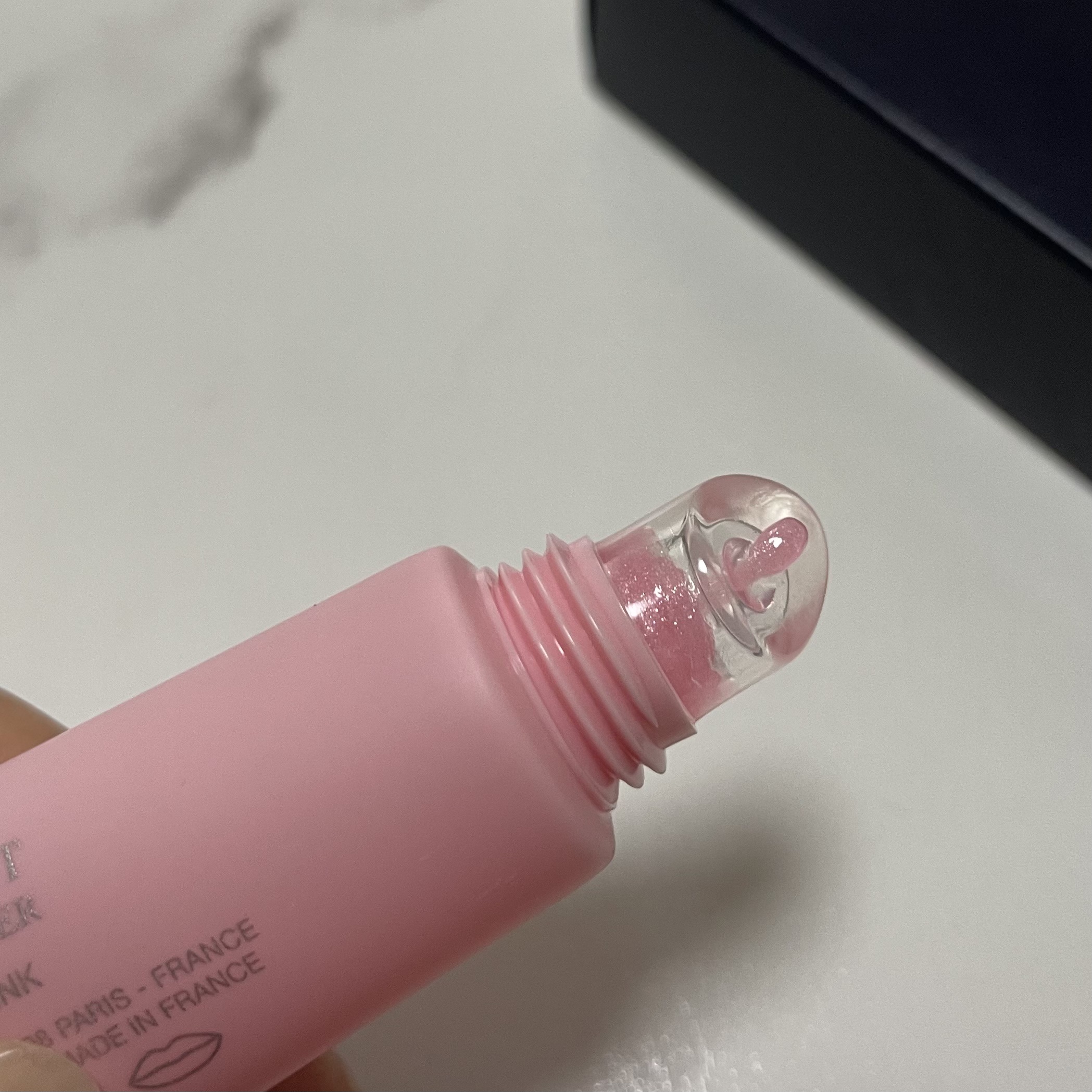 ディオール アディクト リップ グロウ バター 101 グレイズド ピンク/Dior/口紅・グロス・リップライナー・リップケアを使ったクチコミ（2枚目）