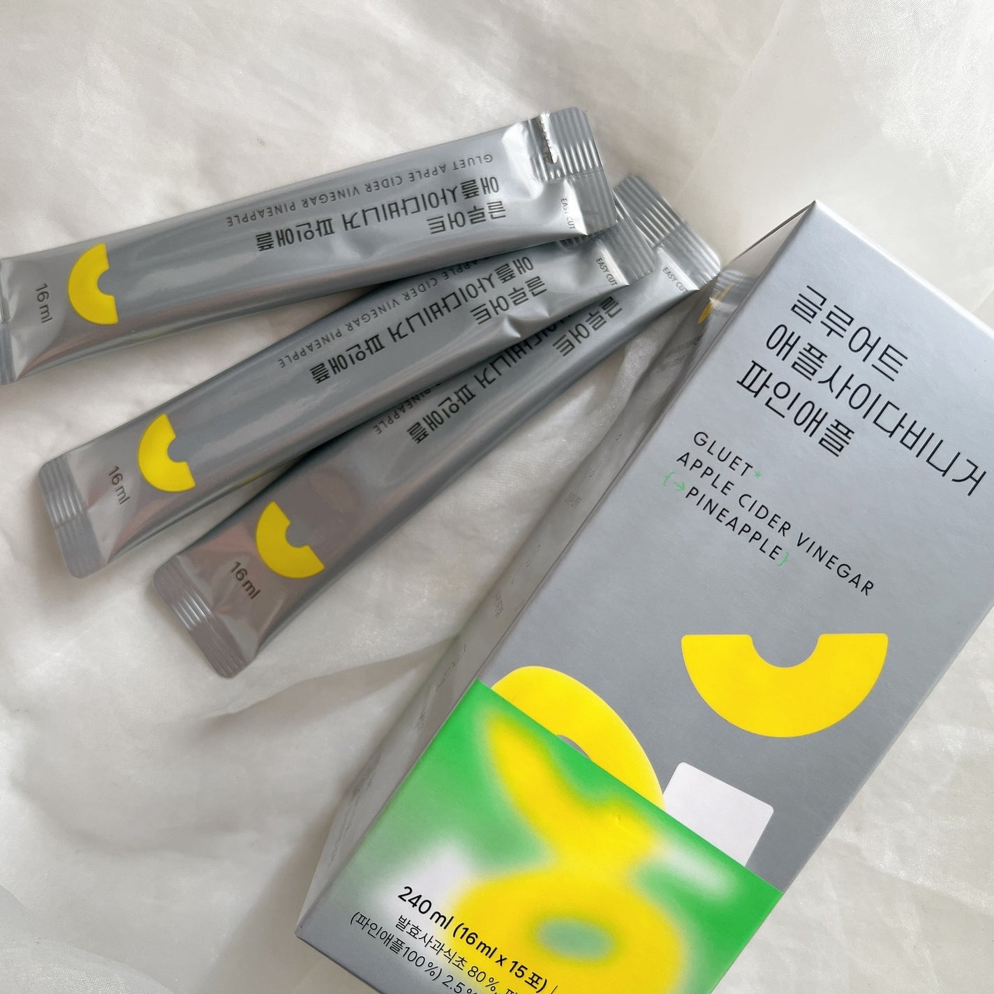 gluet APPLE CIDER VINEGAR/gluet/りんご酢を使ったクチコミ(4枚目)