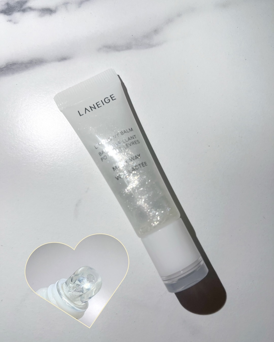 リップグロウィバーム スターダストシリーズ/LANEIGE/リップバームを使ったクチコミ（2枚目）