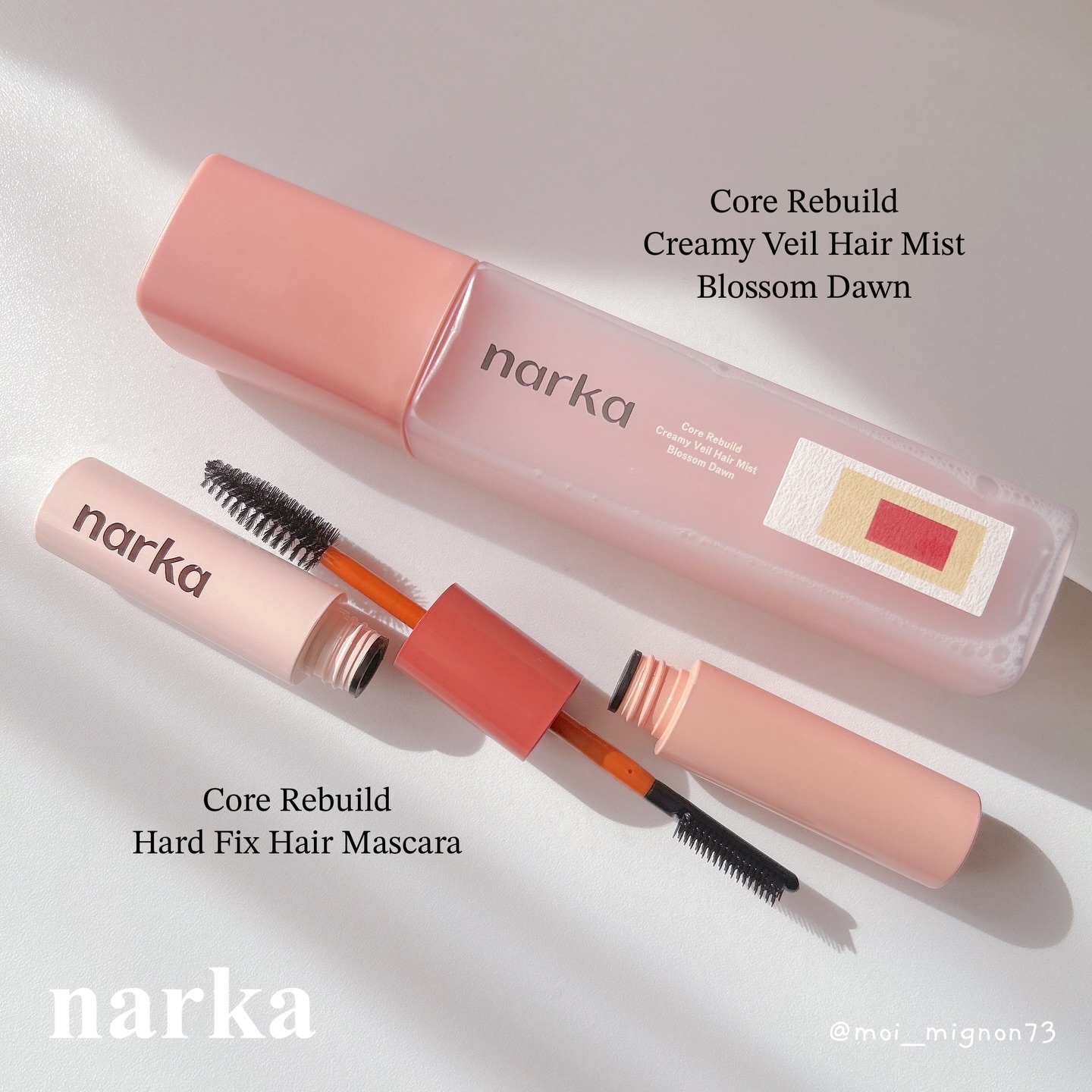 クリーミーベールヘアミスト ブロッサムダン/narka/ヘアミストを使ったクチコミ（1枚目）