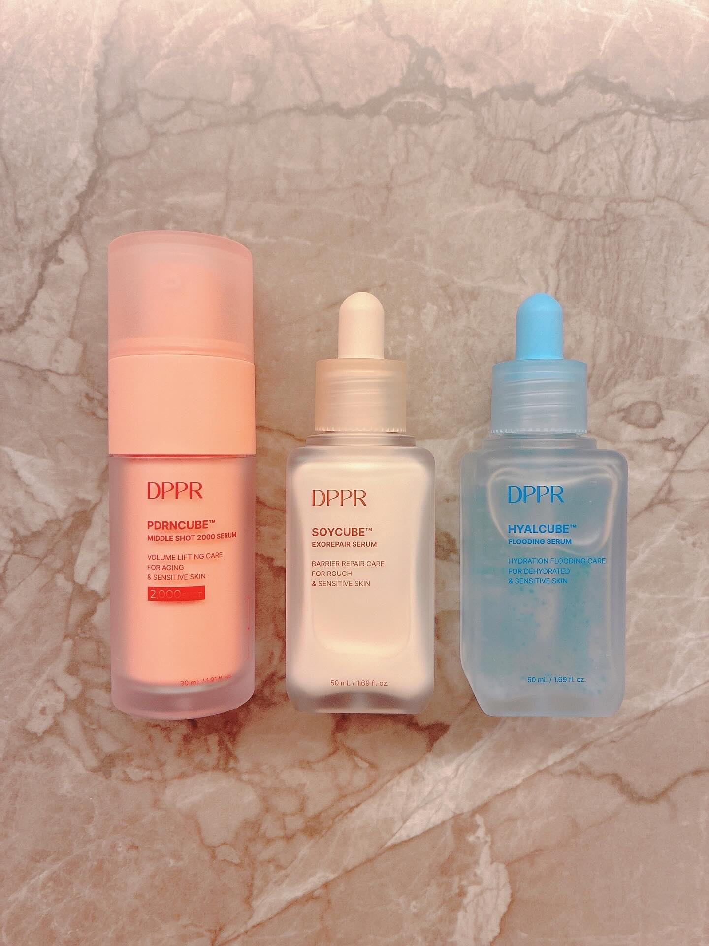 ヒアルキューブ フラッディングセラム/DPPR/美容液を使ったクチコミ（1枚目）