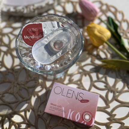 Moodnight 1Month/OLENS/カラーコンタクトレンズを使ったクチコミ(6枚目)