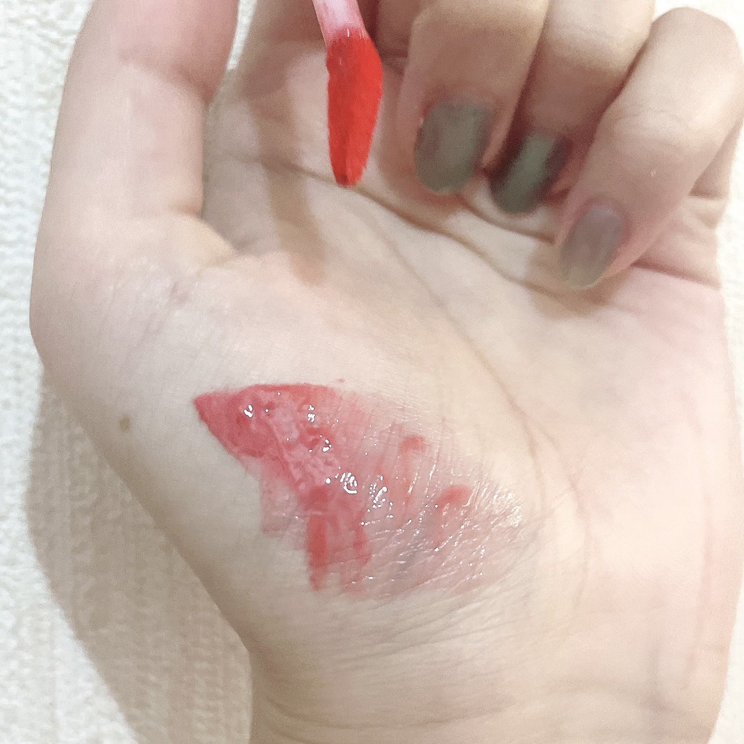 リップポーション アクアグロー/alternativestereo/リップグロスを使ったクチコミ（2枚目）