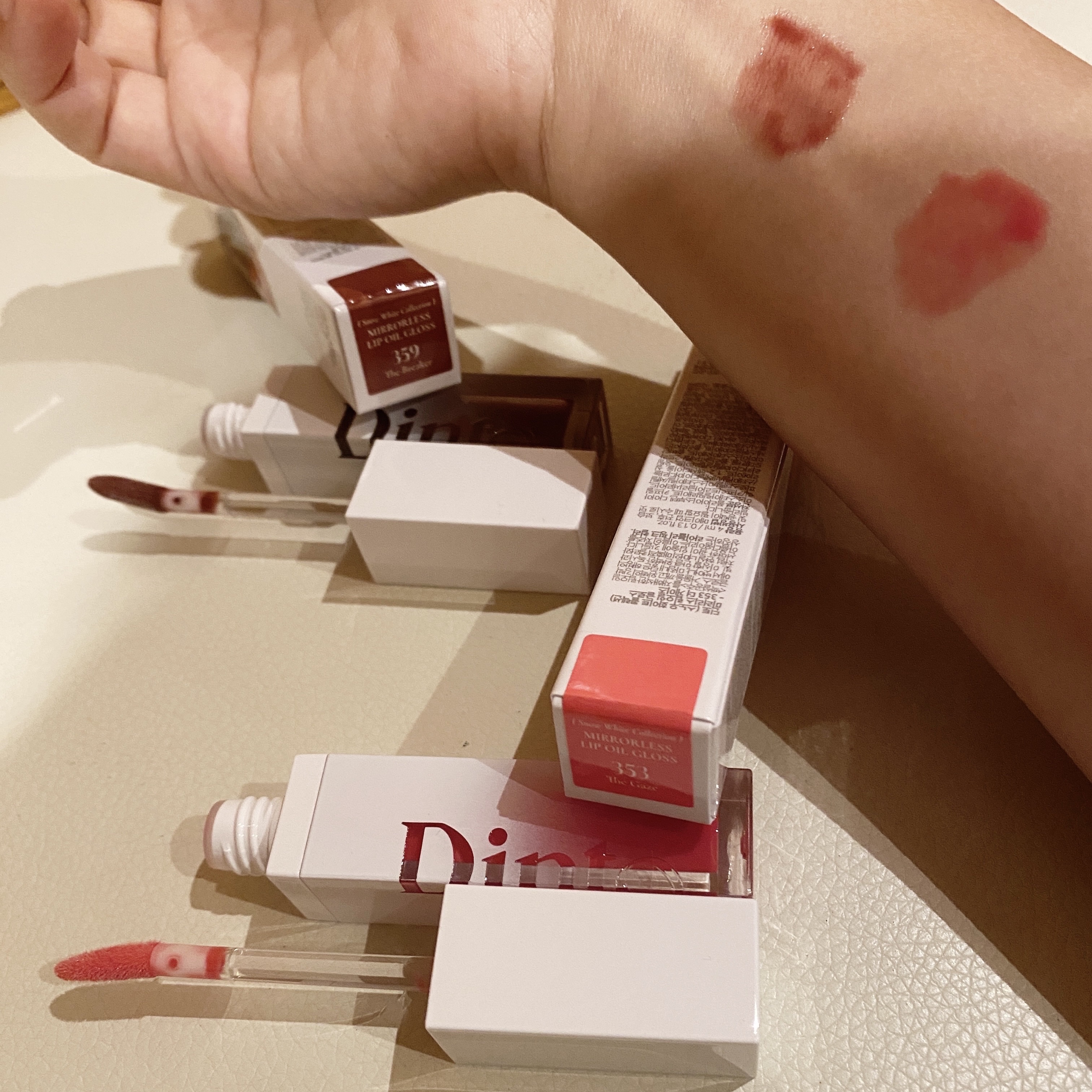 ブラーグロイリップティント/Dinto/リップティントを使ったクチコミ（3枚目）