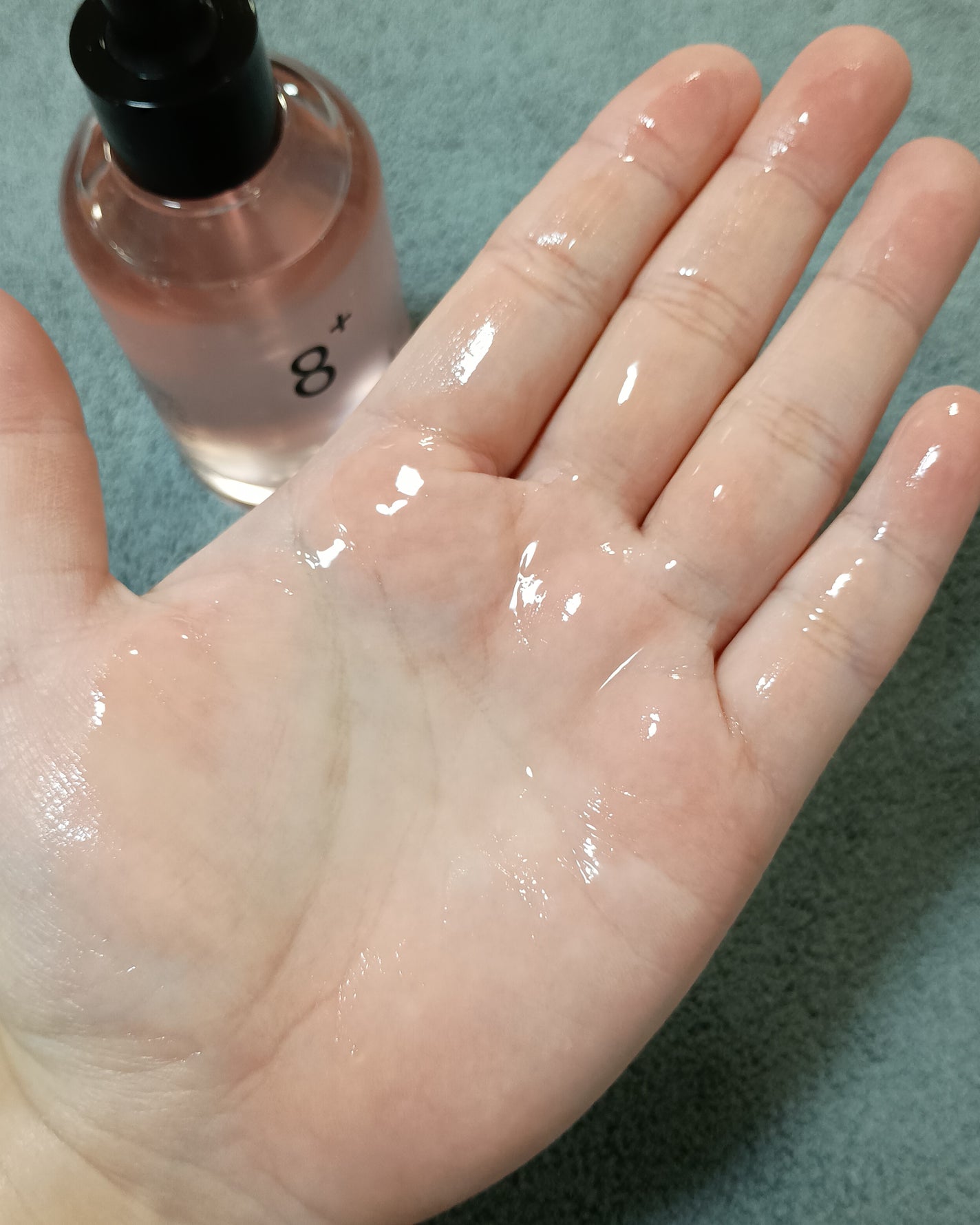 8+ブルーミングヘアオイル ナチュラルフローラルの香り/BnD/ヘアオイルを使ったクチコミ(3枚目)