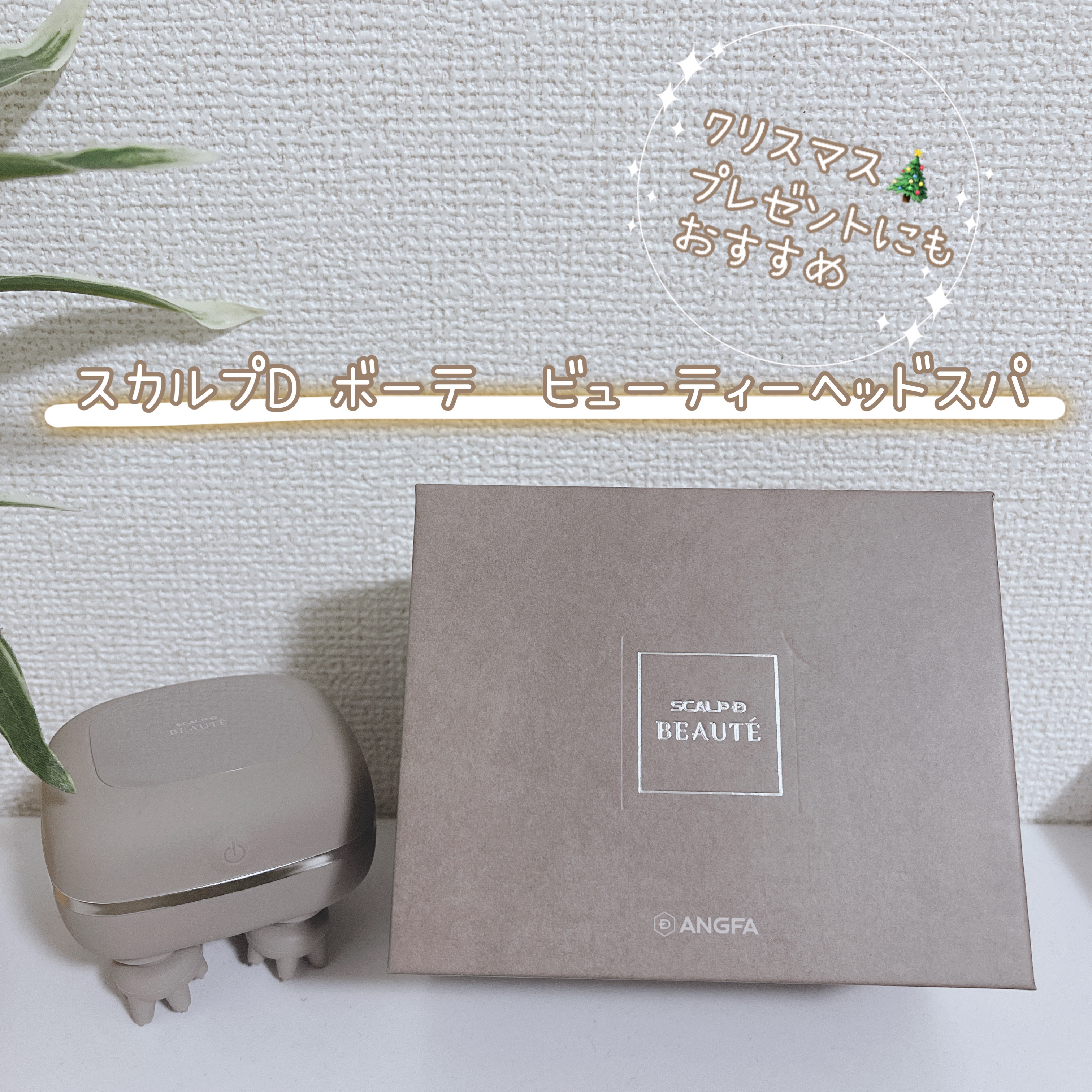 スカルプD ボーテ　ビューティーヘッドスパ/アンファー(スカルプD)/スカルプブラシを使ったクチコミ（1枚目）