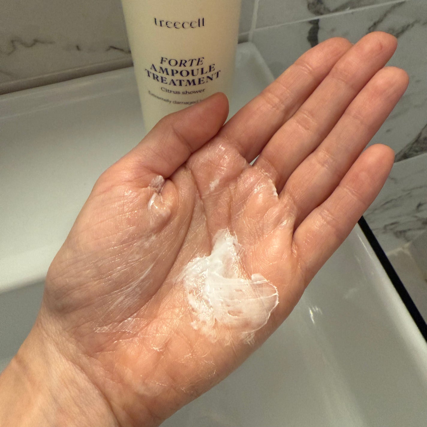 リカバリー オイルエッセンス/treecell/アウトバストリートメントを使ったクチコミ(4枚目)