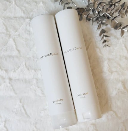 SILK THE RICH モイスト&リペア シャンプー・トリートメント/SILK THE RICH/市販シャンプーを使ったクチコミ(1枚目)