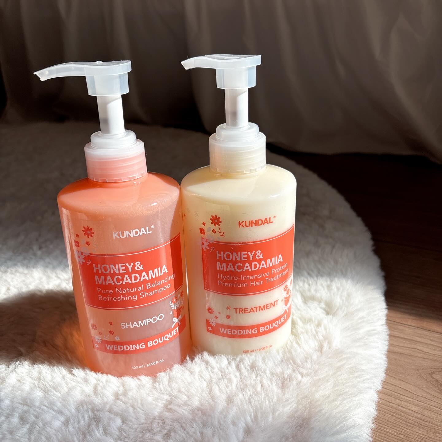 ・
韓国発のパーソナルケアブランド
KUNDAL ( @kundal.japan ) ✨

▶︎ハニー&マカダミア　シャンプー＋トリートメント
（ウェデイングブーケの香り）

10月のLOFT KCOSイベントで注目を集め、
オンライン・オ