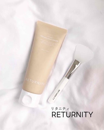 RETURNITY 🤍 @returnity_jp
YULMU スキンクリーンパック 120g
ハトムギがしっかり入った
乾燥しにくいクレイパック🌾🤍🤍
ハトムギの香りがするよ.ᐟ.ᐟ
自然由来の