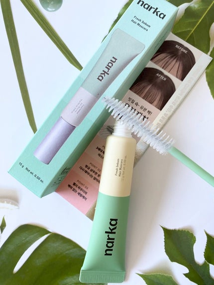 フレッシュセバムヘアマスカラ/narka/その他スタイリングを使ったクチコミ(3枚目)