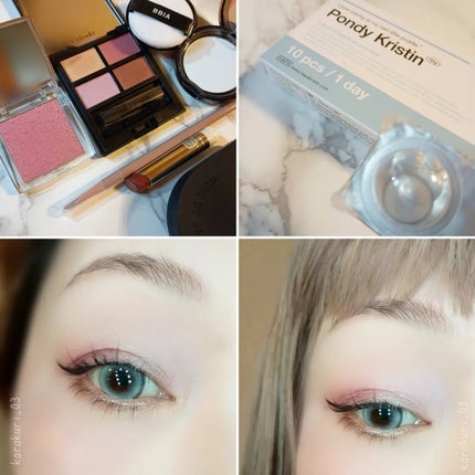 Pondy Kristin/Hapa kristin/1ヶ月(1MONTH)カラコンを使ったクチコミ(2枚目)