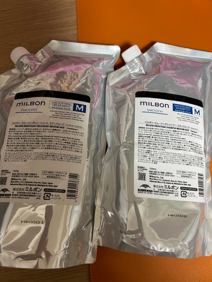 スムージングシャンプー/ トリートメント コースヘア/ミルボン/サロンシャンプーを使ったクチコミ(1枚目)