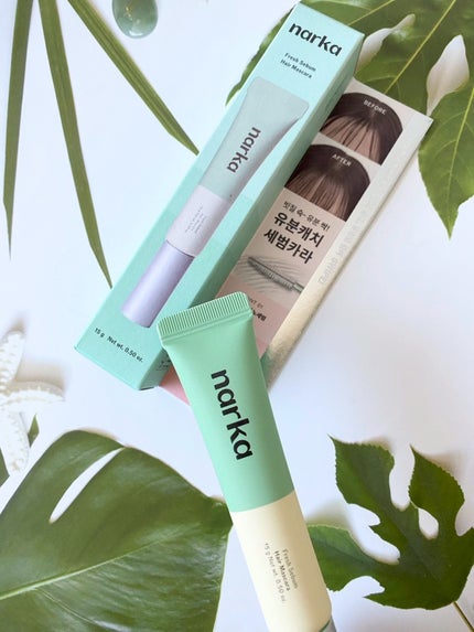 フレッシュセバムヘアマスカラ/narka/その他スタイリングを使ったクチコミ(2枚目)