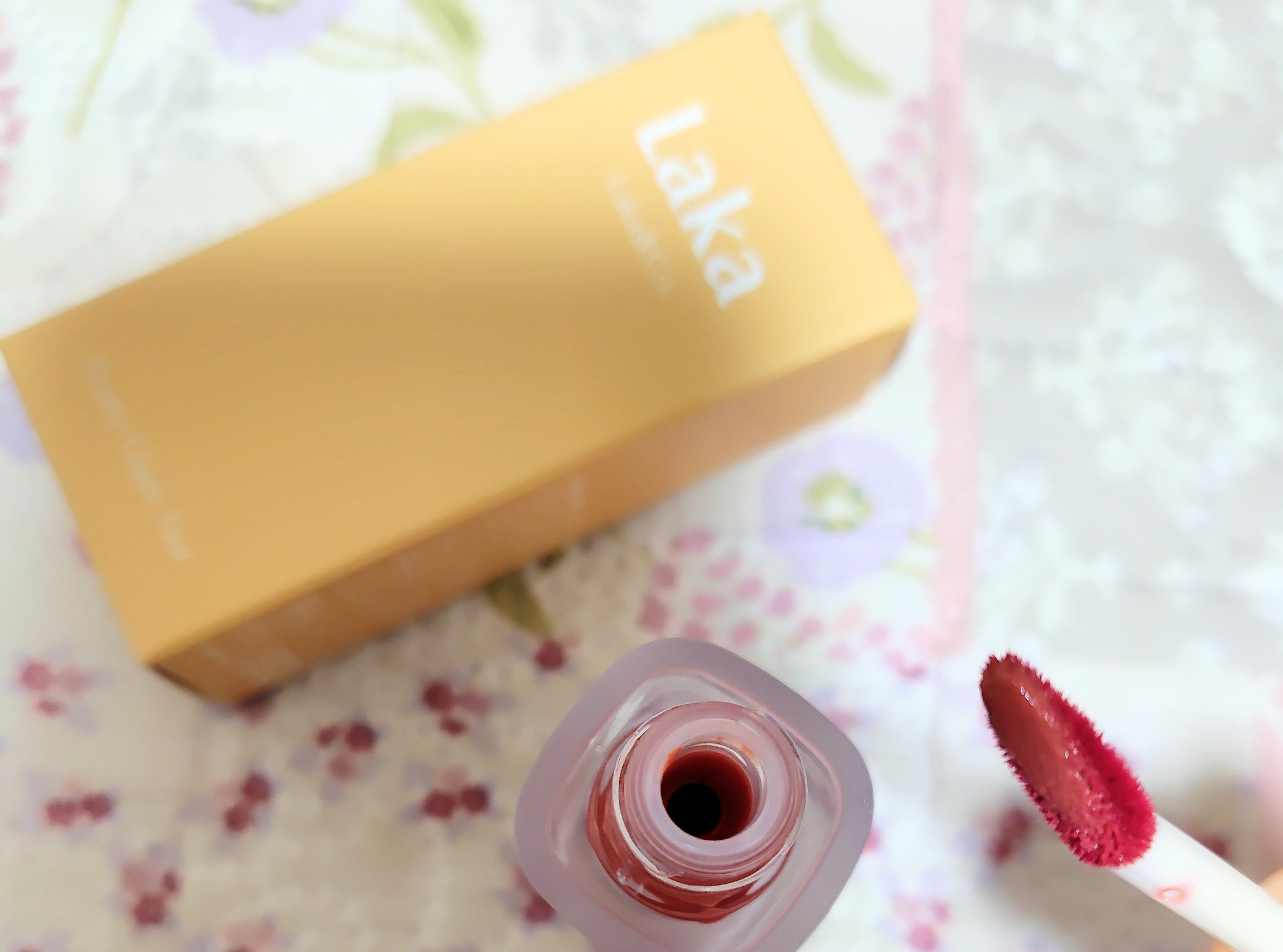 フルーティーグラムティント/Laka/リップティントを使ったクチコミ（3枚目）