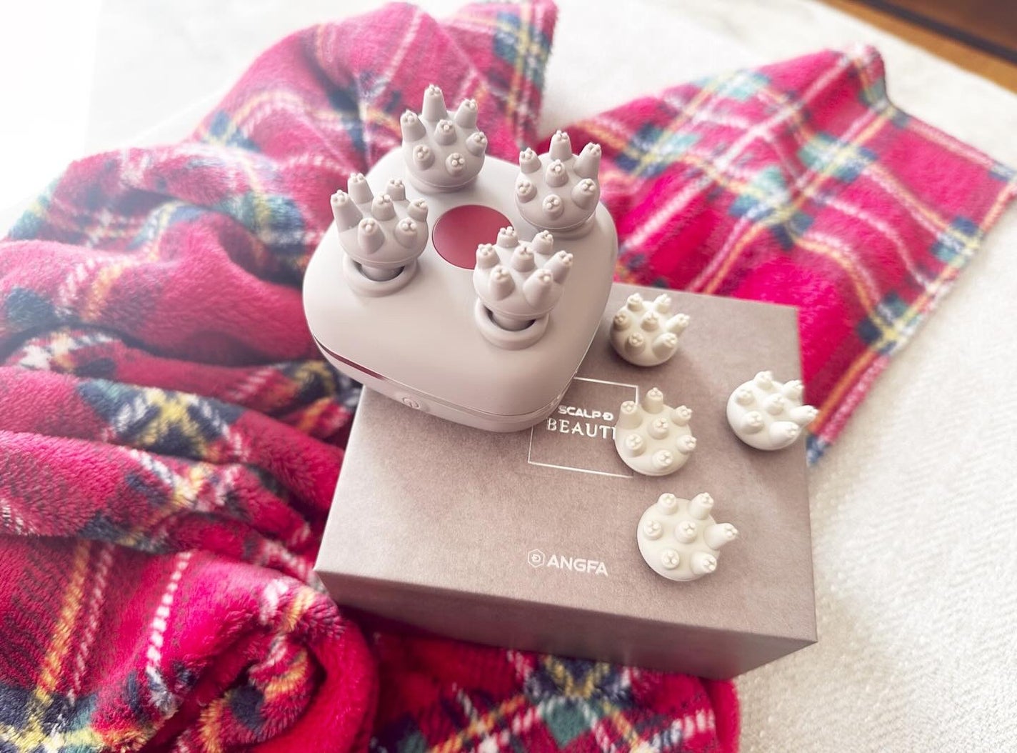 スカルプD ボーテ ビューティーヘッドスパ/アンファー(スカルプD)/スカルプブラシを使ったクチコミ(2枚目)