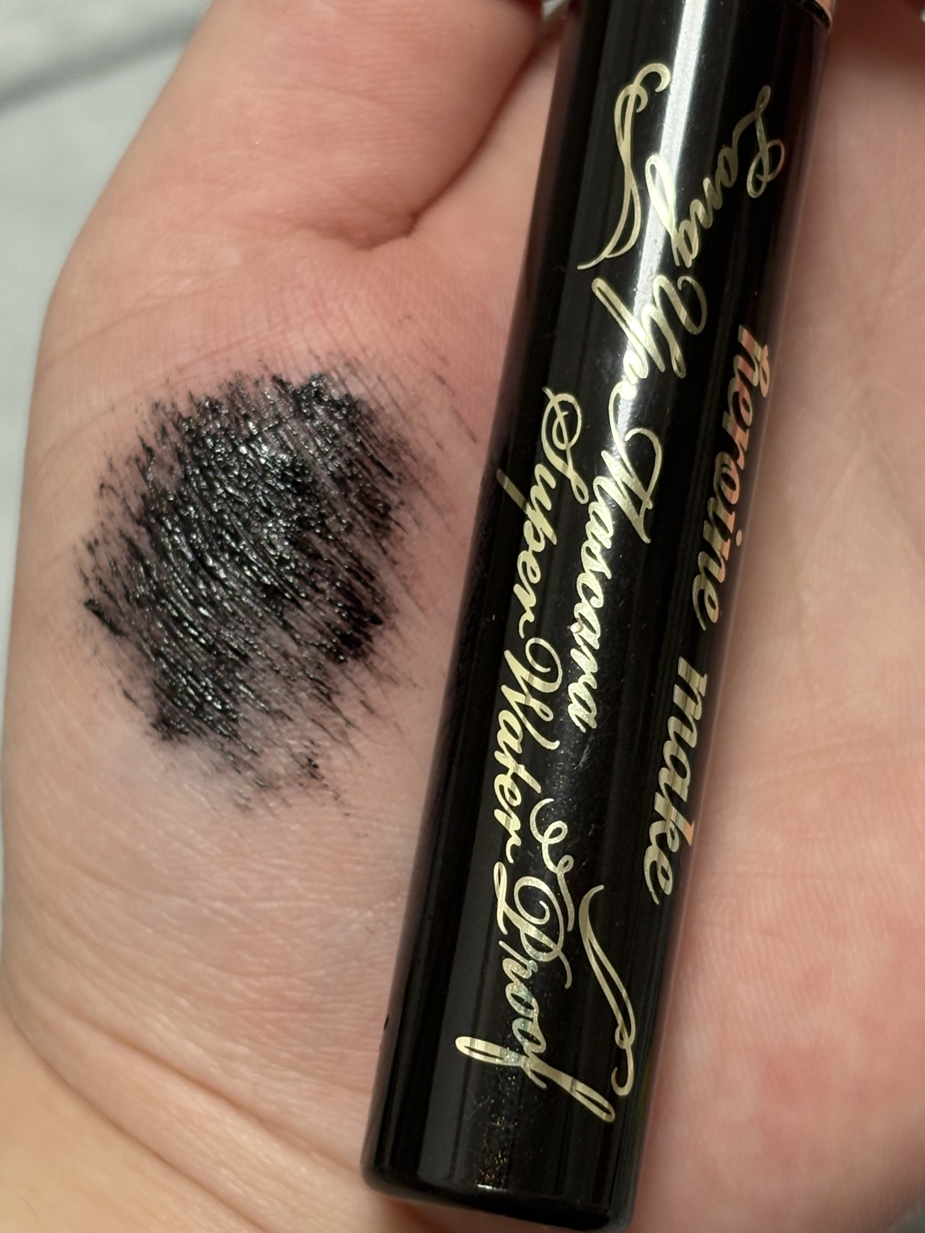 ロングUPマスカラ スーパーWP 01 ブラック/ヒロインメイク/マスカラを使ったクチコミ（2枚目）