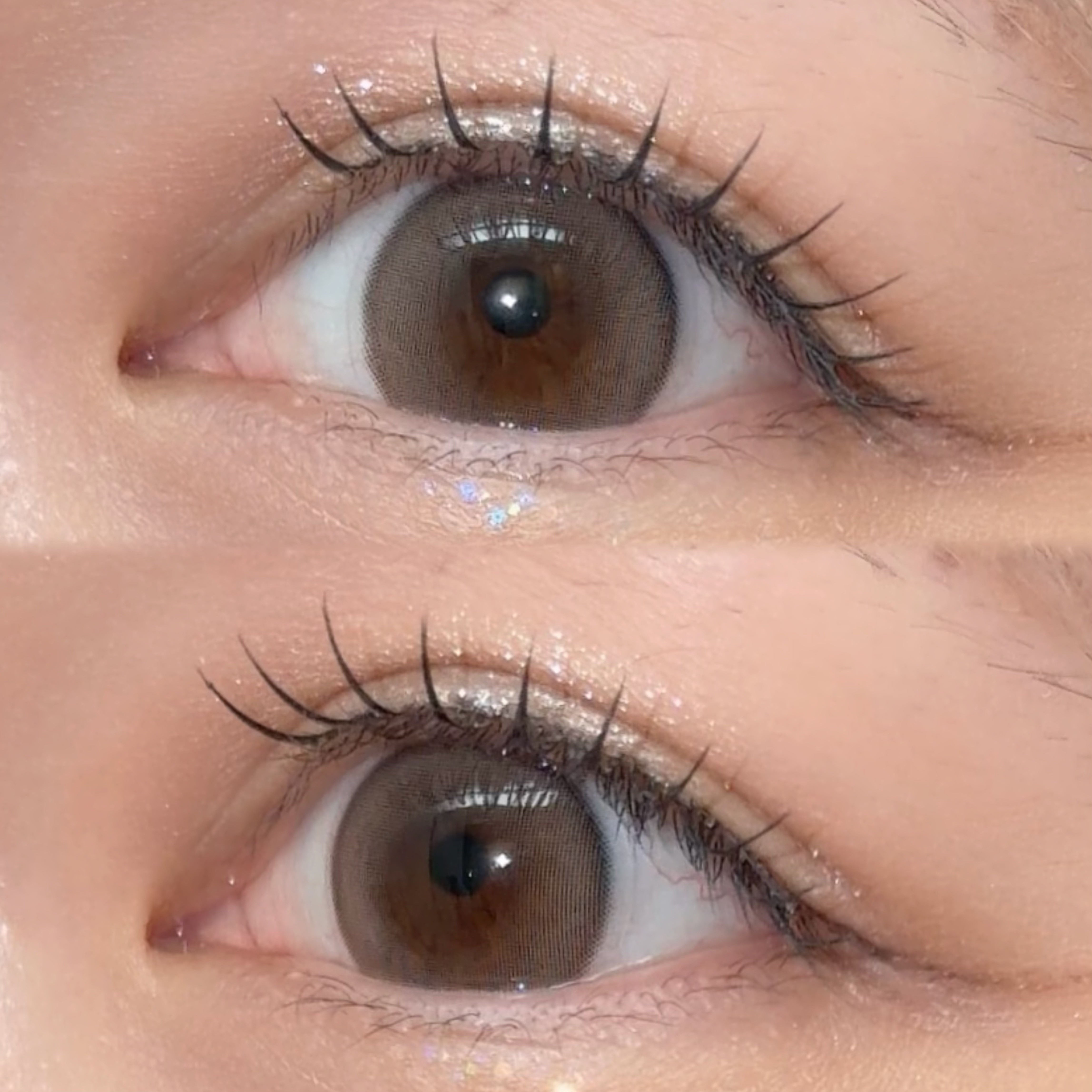 Moodnight 1Month/OLENS/カラーコンタクトレンズを使ったクチコミ（3枚目）