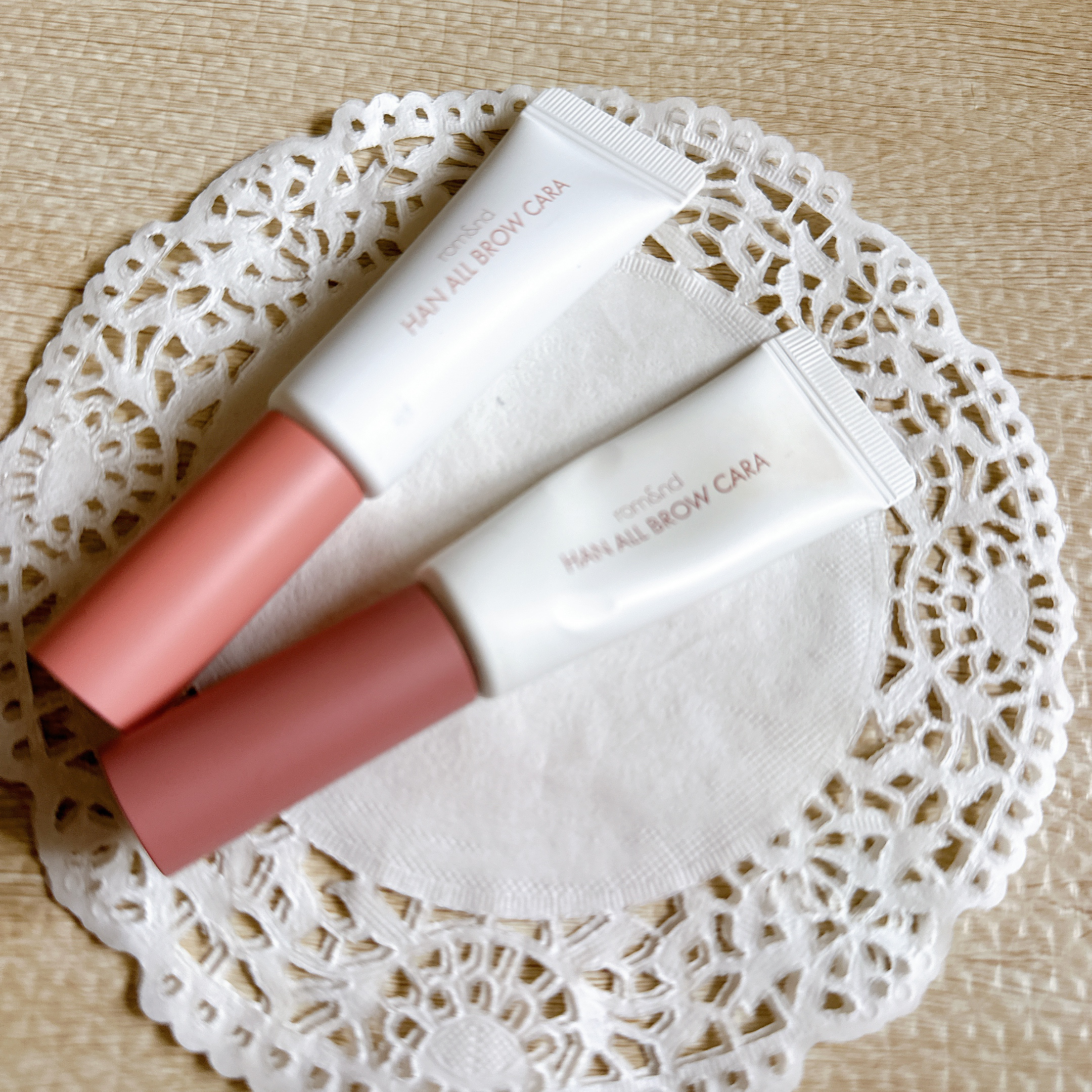 ハンオールブロウカラ/rom&nd/眉マスカラを使ったクチコミ（2枚目）