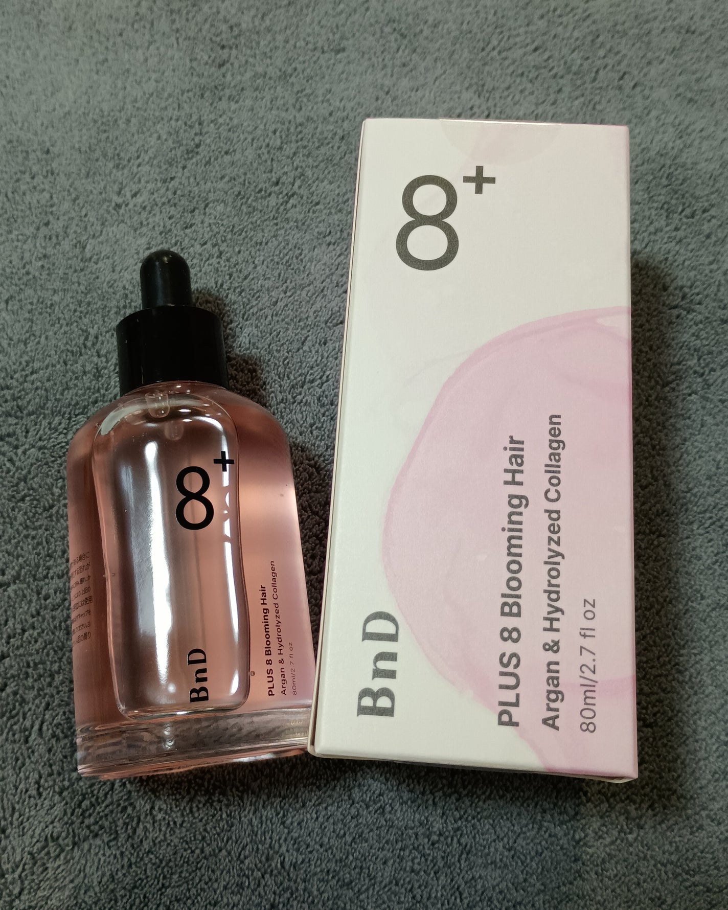 8+ブルーミングヘアオイル ナチュラルフローラルの香り/BnD/ヘアオイルを使ったクチコミ(1枚目)