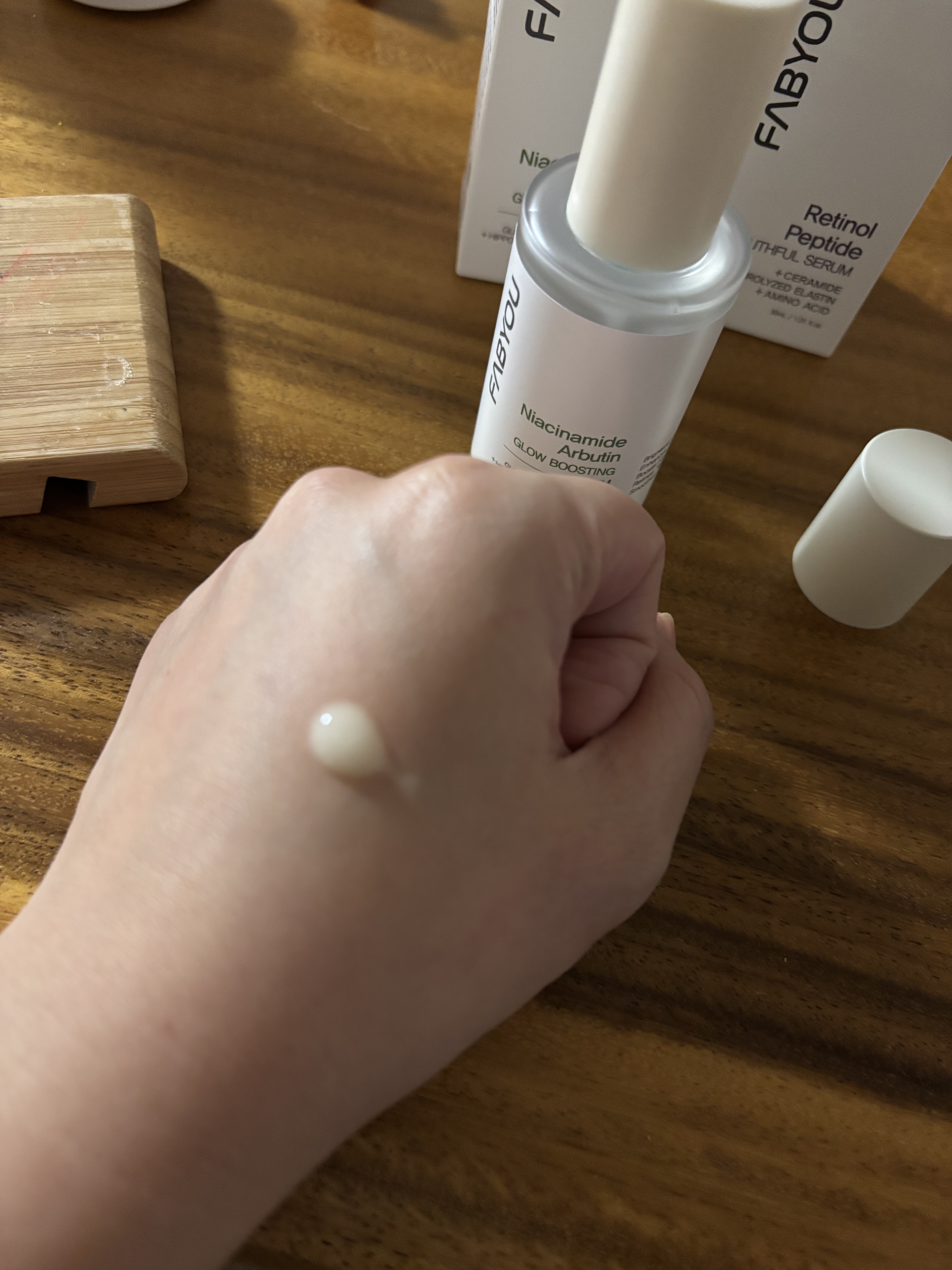 Niacinimide Arbutin Glow Boosting Serum/FABYOU/美容液を使ったクチコミ（3枚目）