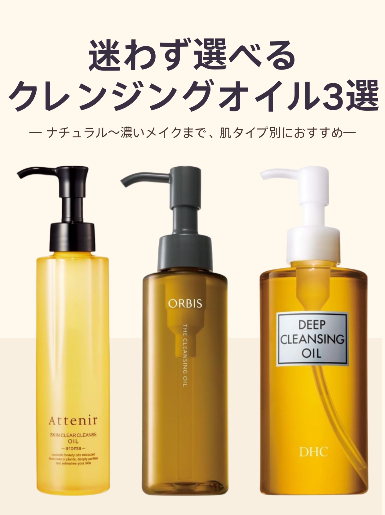 DHC 薬用ディープクレンジングオイル/DHC/オイルクレンジングを使ったクチコミ（1枚目）