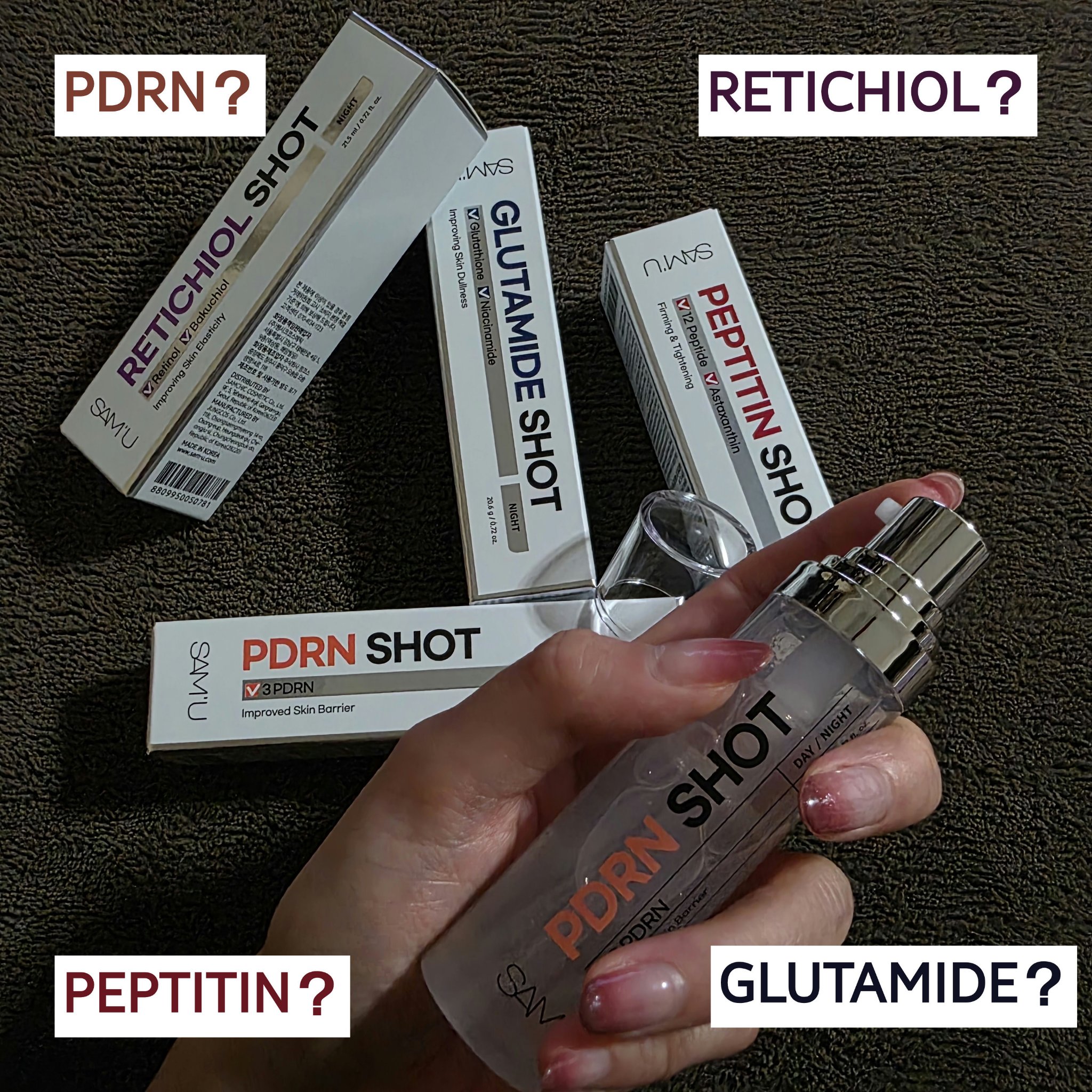 GLUTAMIDE SHOT/SAM'U/美容液を使ったクチコミ（1枚目）