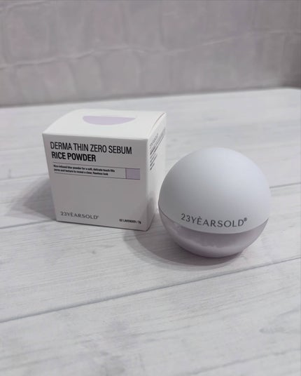 ダーマシンゼロセバムライスパウダー/23years old/ルースパウダーを使ったクチコミ(2枚目)