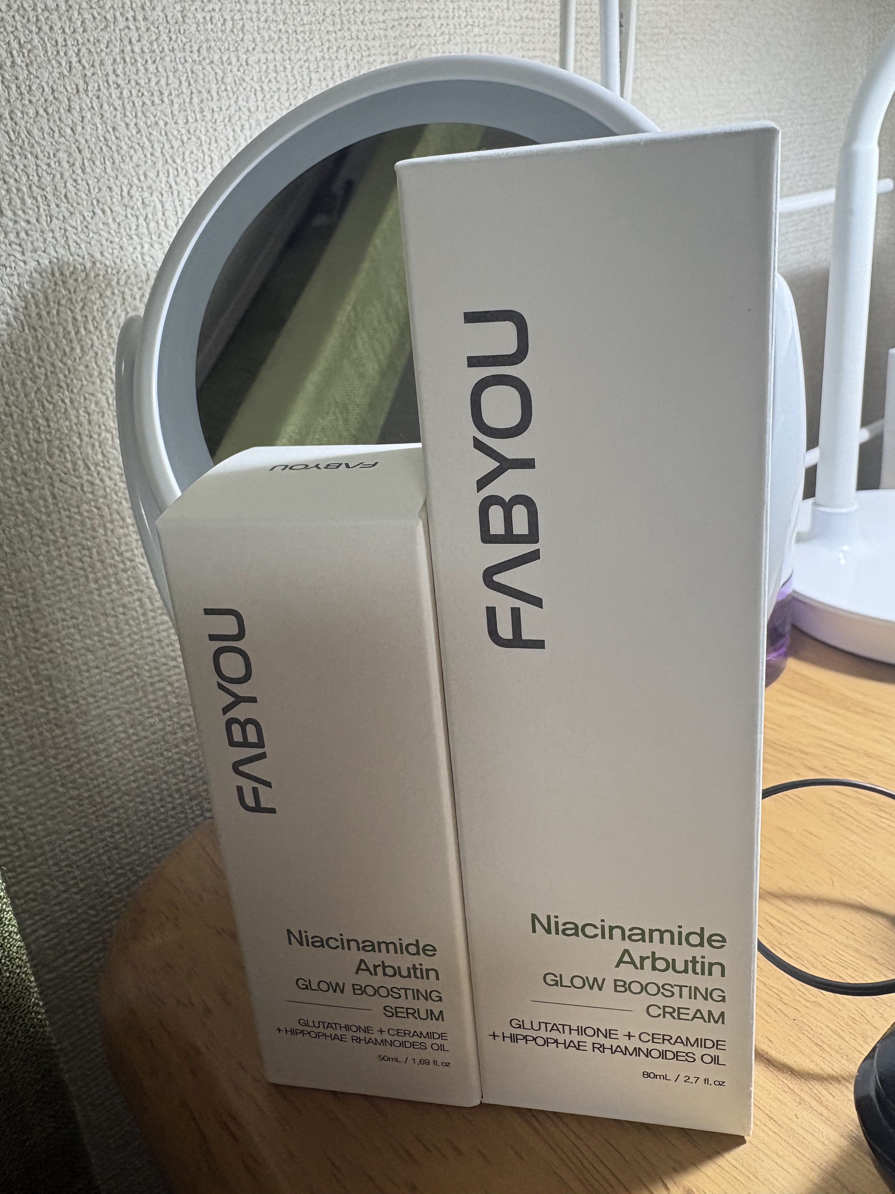 Niacinimide Arbutin Glow Boosting Cream/FABYOU/フェイスクリームを使ったクチコミ（1枚目）