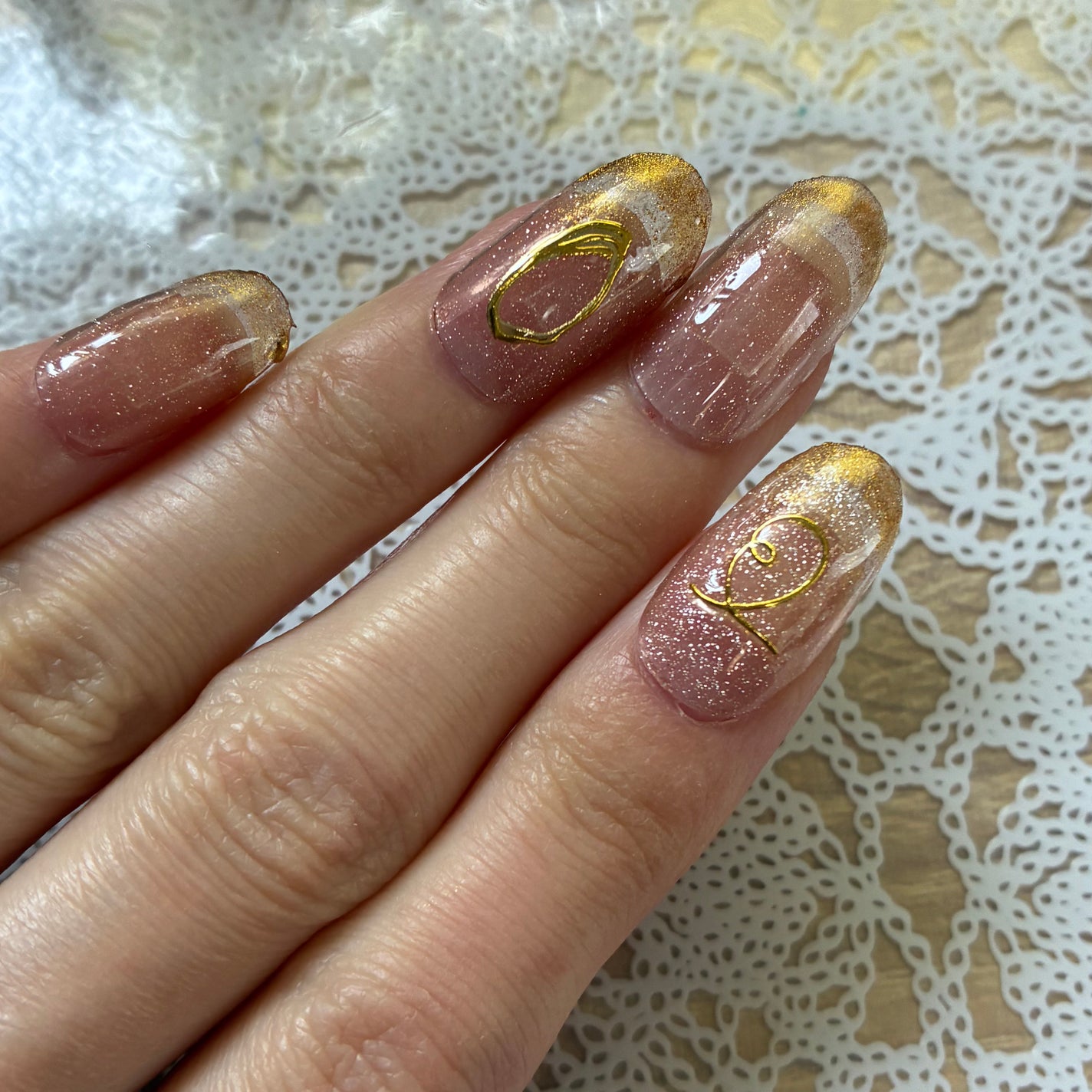 ジェルネイル(ライト対応)/セリア/ジェルネイルを使ったクチコミ(4枚目)