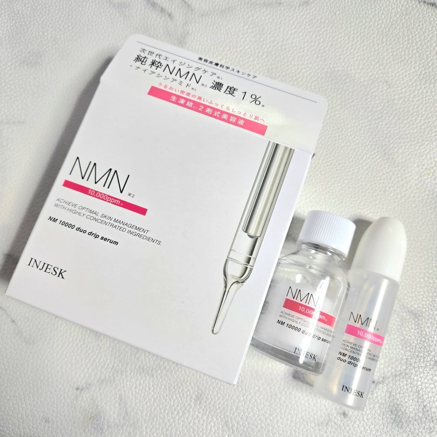 インジェスク NM １００００ デュオ ドリップ セラム/INJESK/美容液を使ったクチコミ（1枚目）
