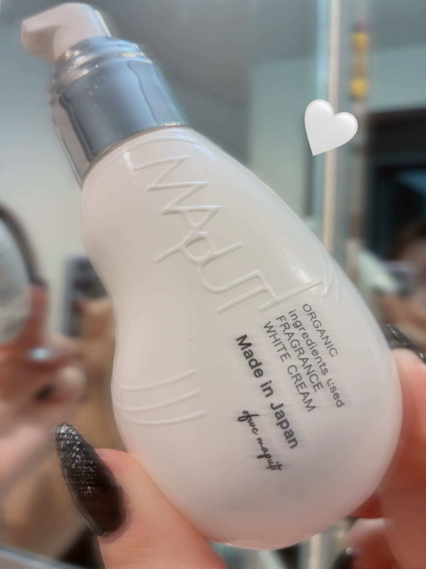 オーガニックフレグランスホワイトクリーム/MAPUTI/デリケートゾーンケアを使ったクチコミ(1枚目)