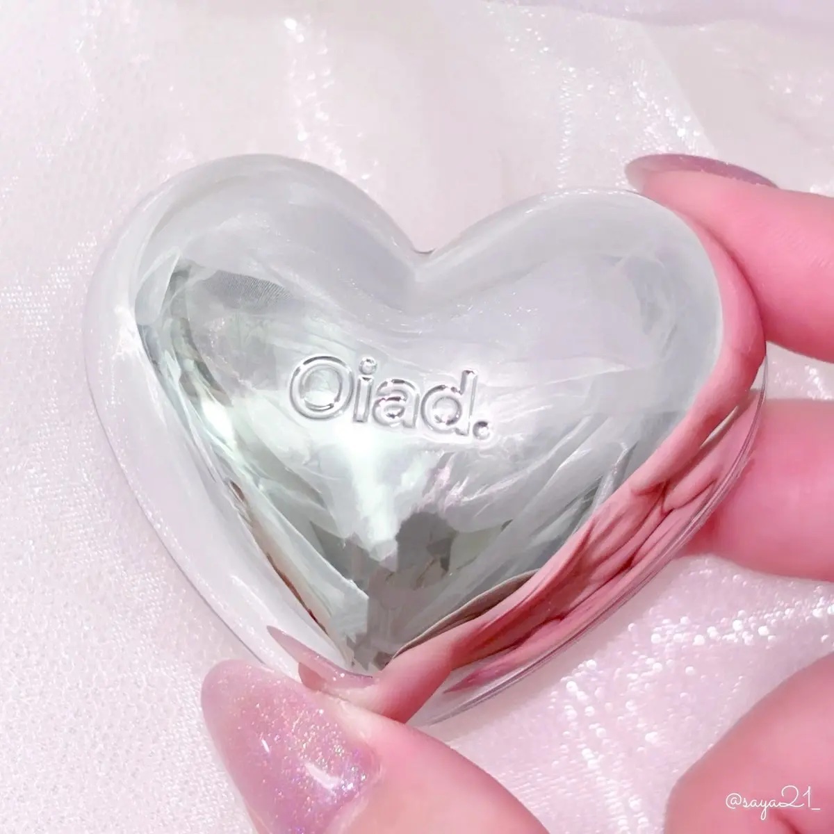 Oiad.のハート型リップ&チークがついに日本上陸🥹🩶

⚜️oiad
シルバーパース ムースクリーム リップ＆チーク / 12 ミューブプラム

全国のロフトやプラザ､アットコスメストアで試してから買えるようになったのは嬉しい！！

