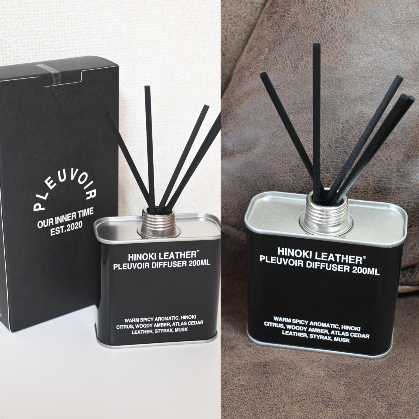 Hinoki Leather Eau De Parfum/Pleuvoir/香水(その他)を使ったクチコミ(5枚目)